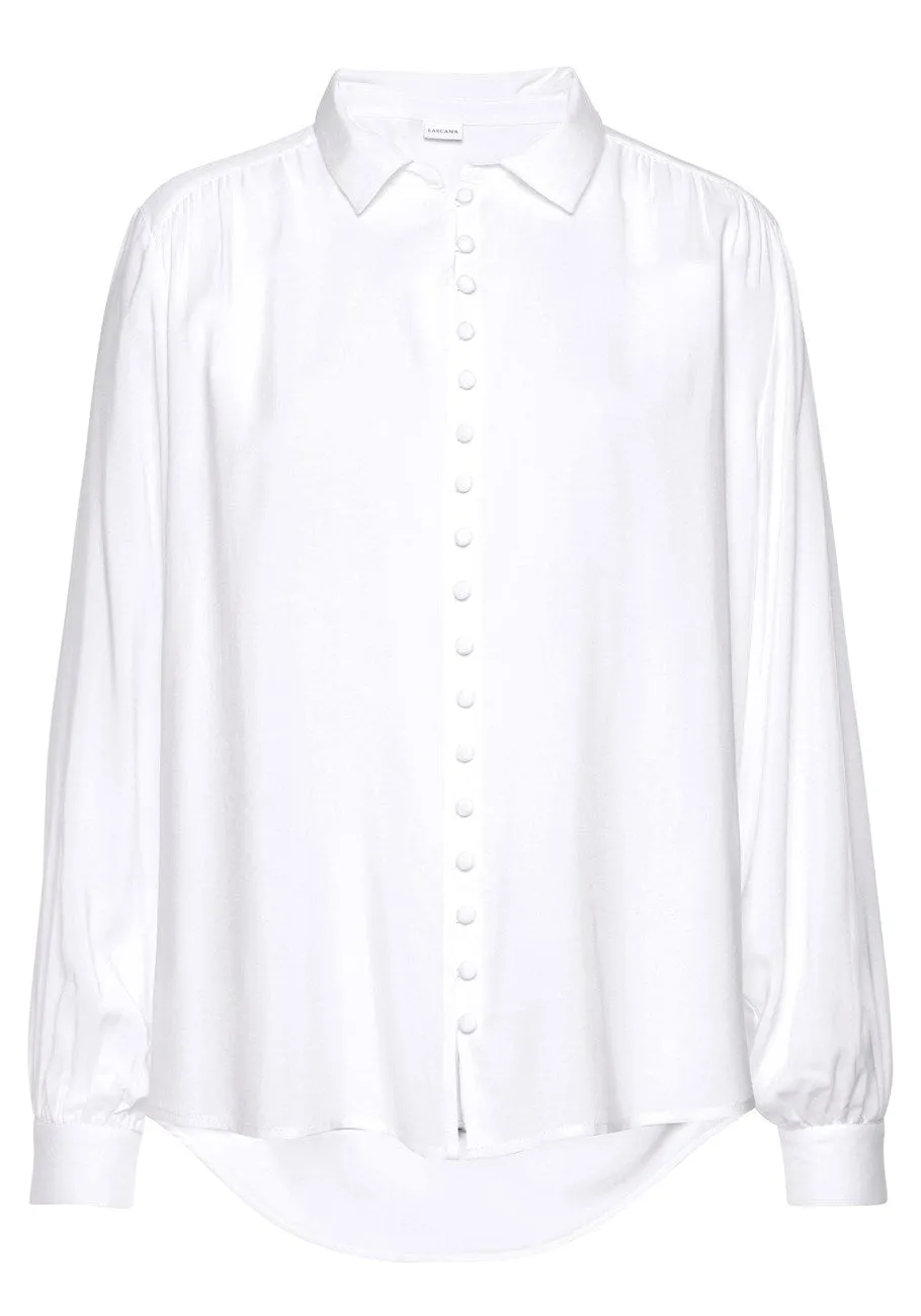 LASCANA Women's Long Sleeve Blouse