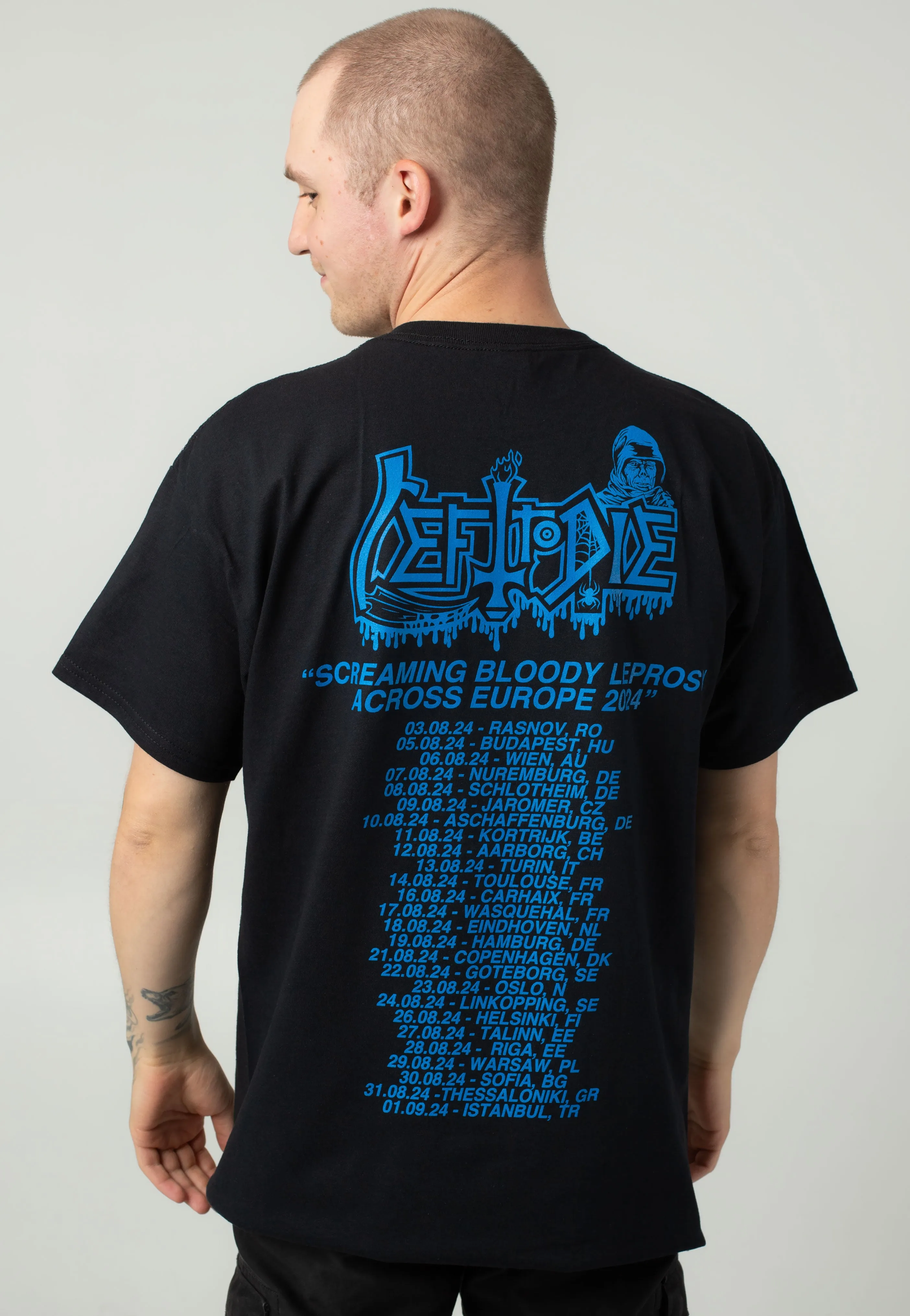 Left To Die - Logo Tour 2024 - T-Shirt