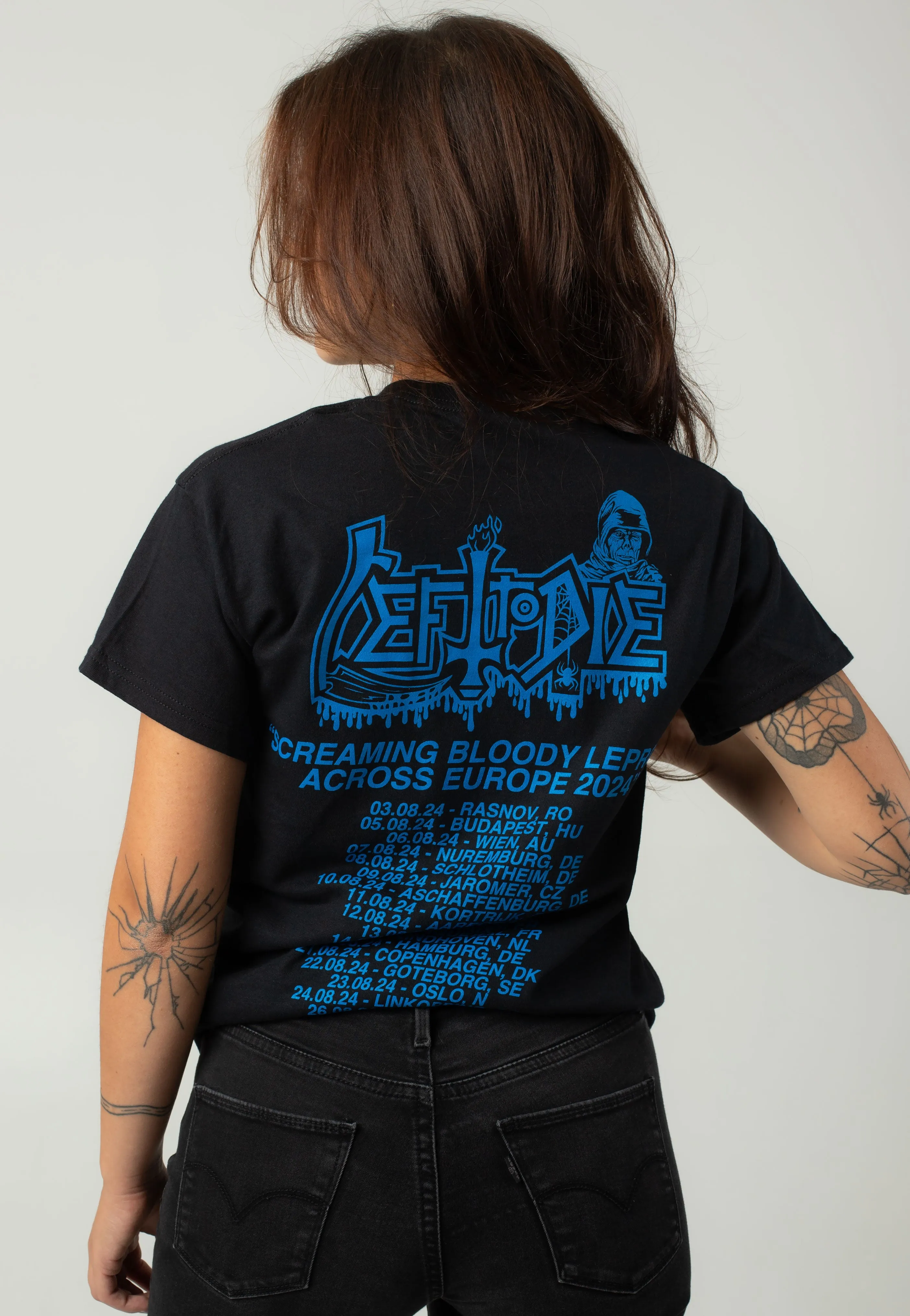 Left To Die - Logo Tour 2024 - T-Shirt