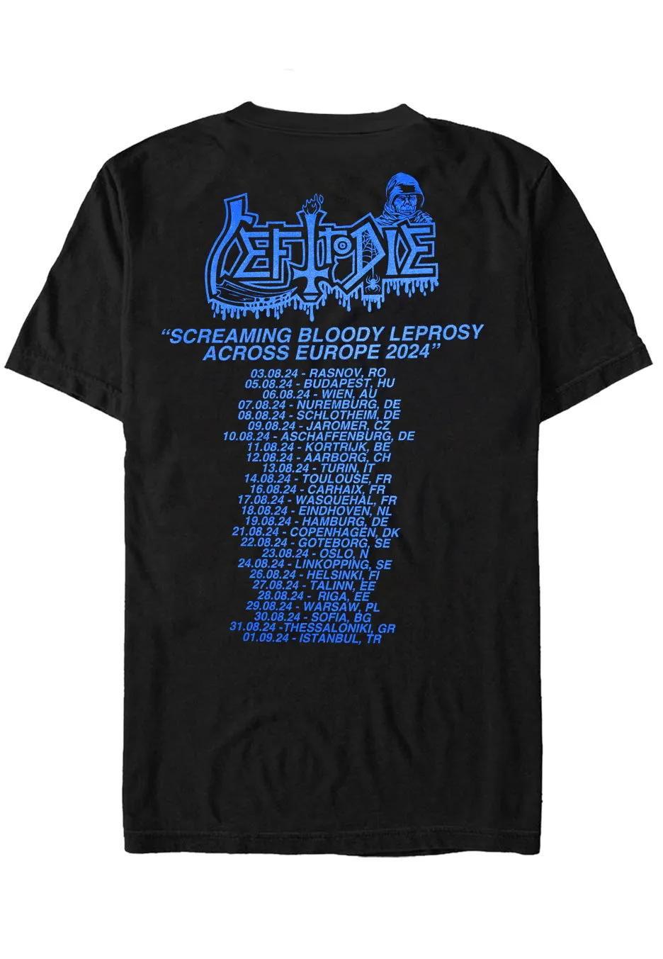 Left To Die - Logo Tour 2024 - T-Shirt