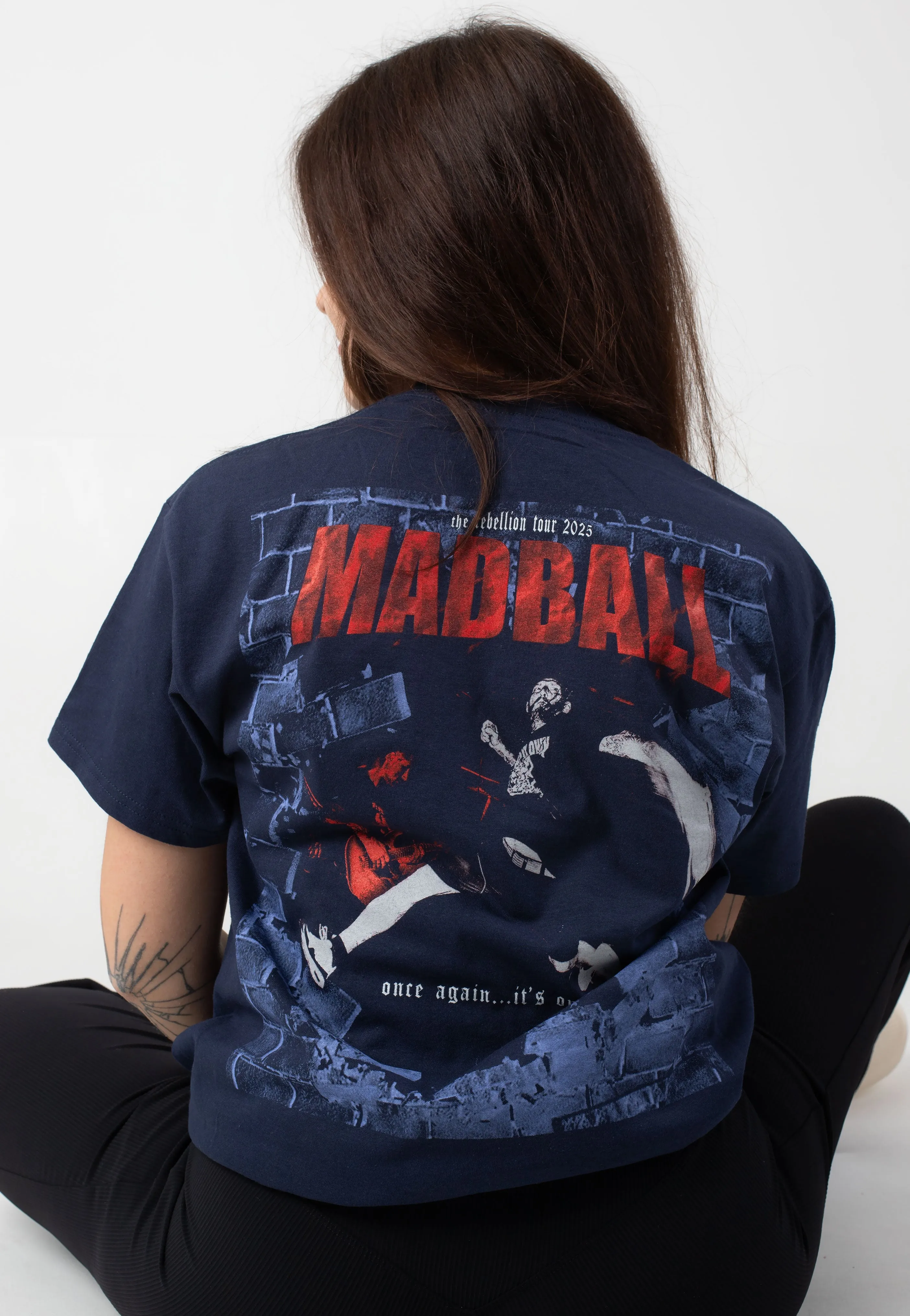 Madball - Rebellion 2025 Navy - T-Shirt