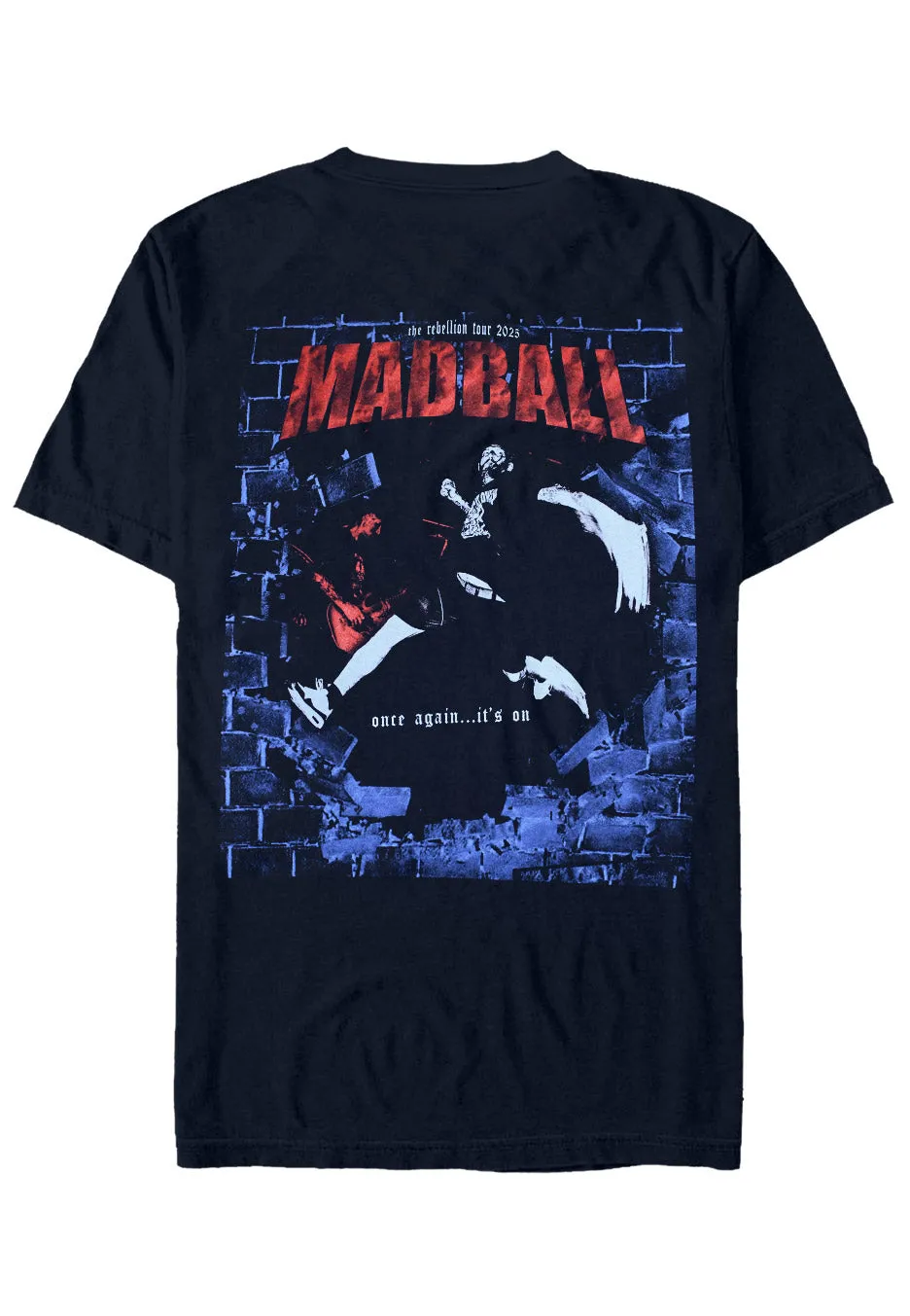 Madball - Rebellion 2025 Navy - T-Shirt