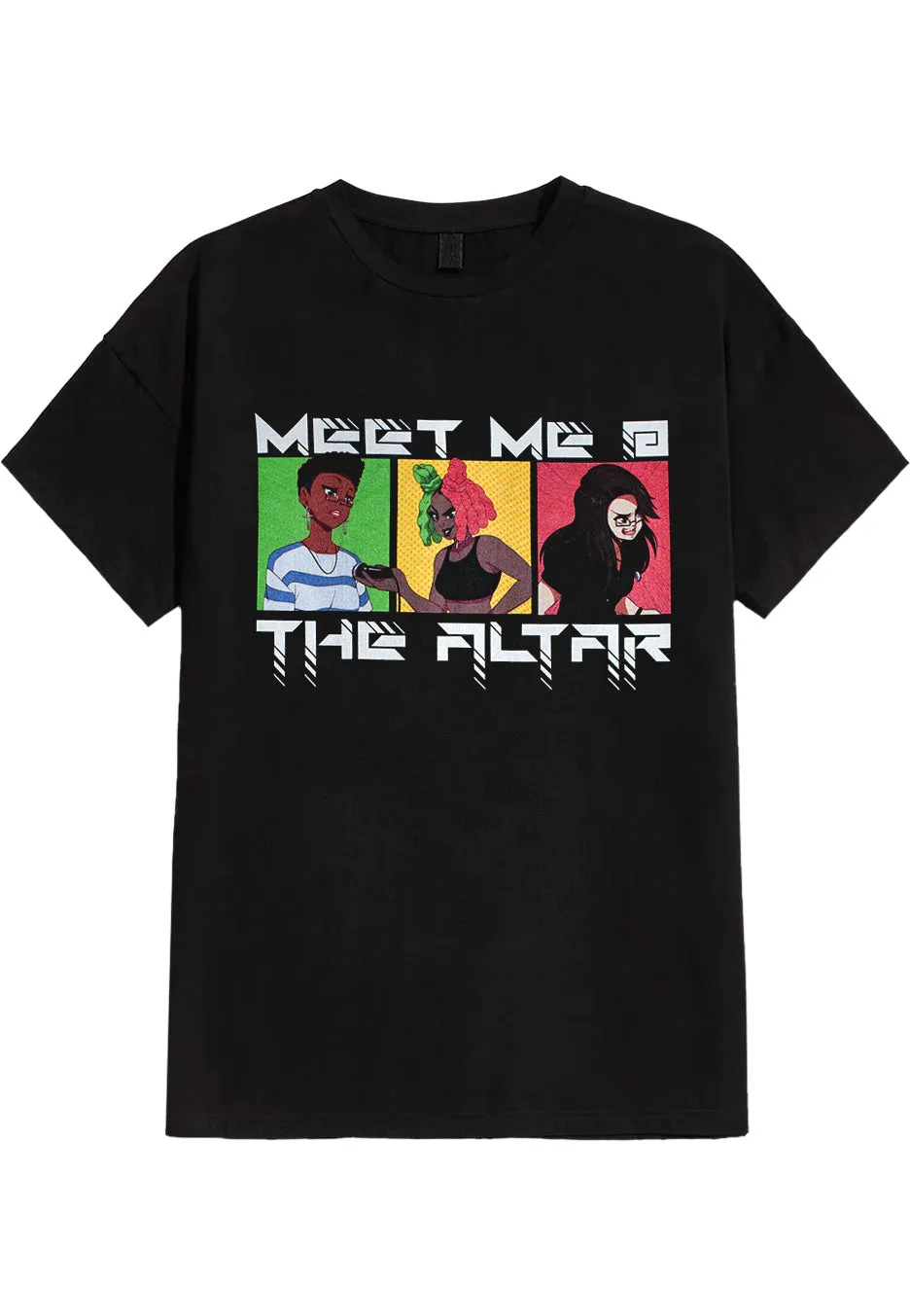 Meet Me At The Altar - CB Squares Black - T-Shirt