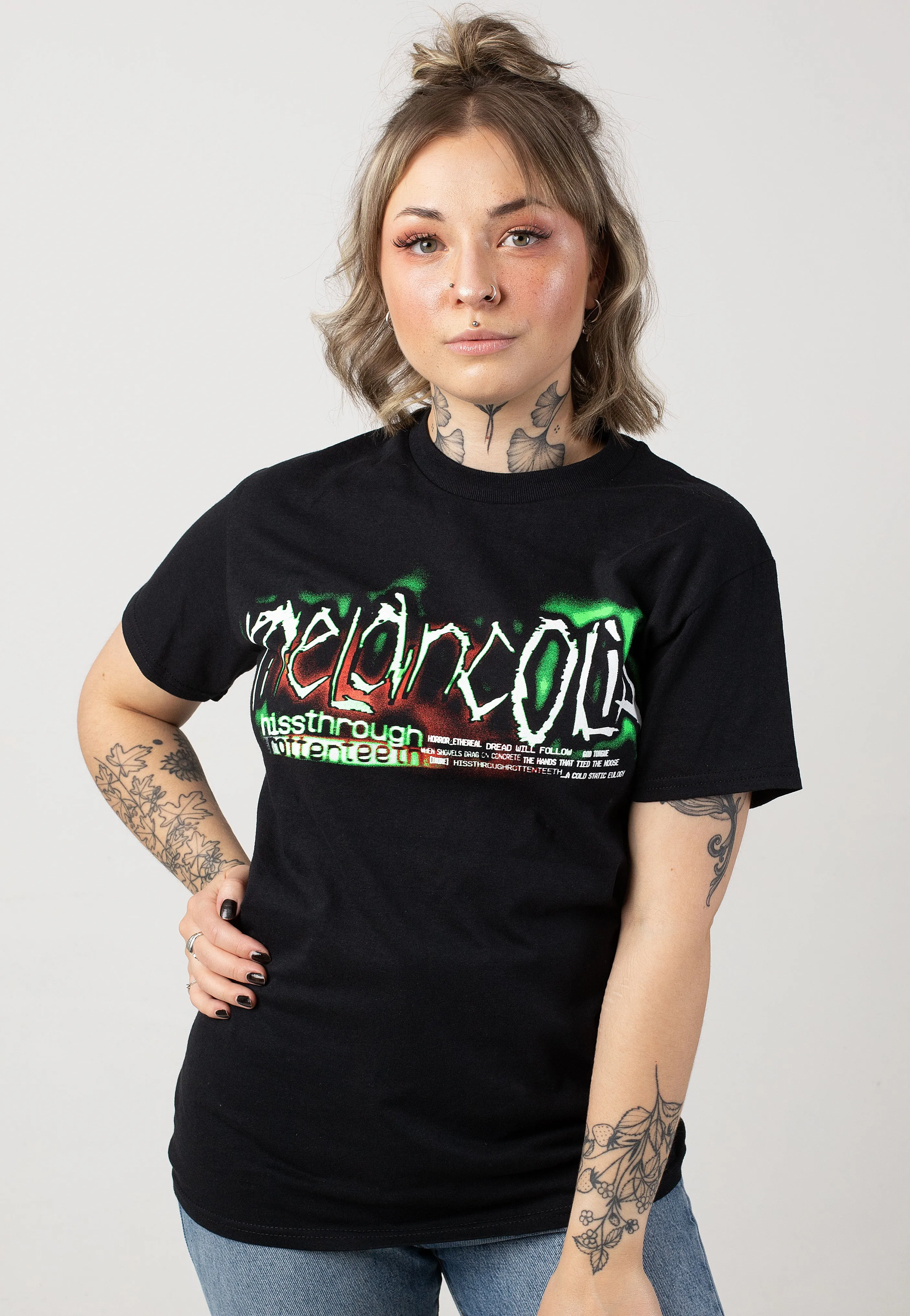 Melancolia - Logo - T-Shirt