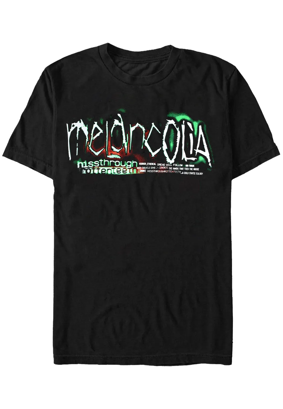 Melancolia - Logo - T-Shirt