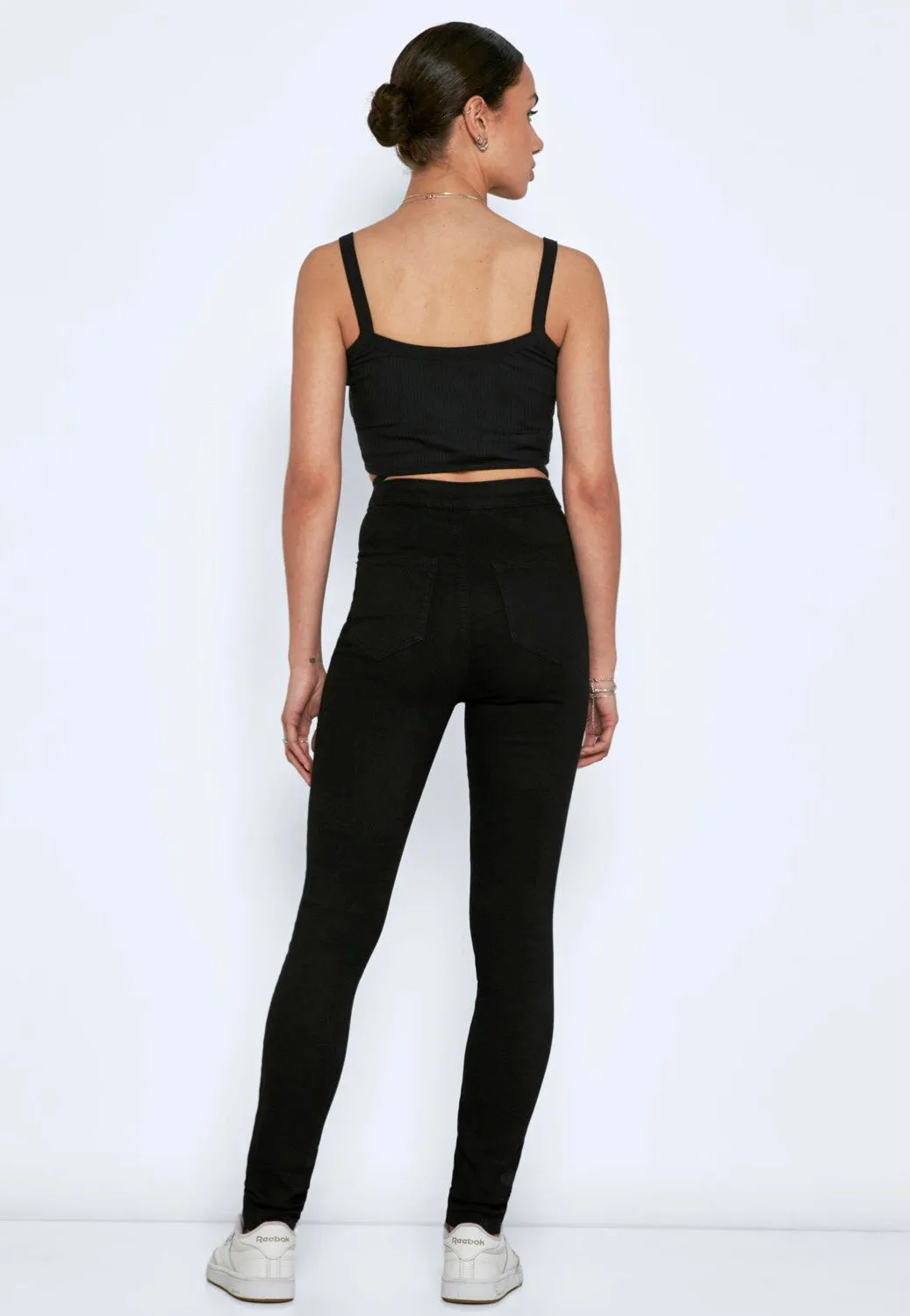Noisy May - Callie Skinny Black Denim - Jeans