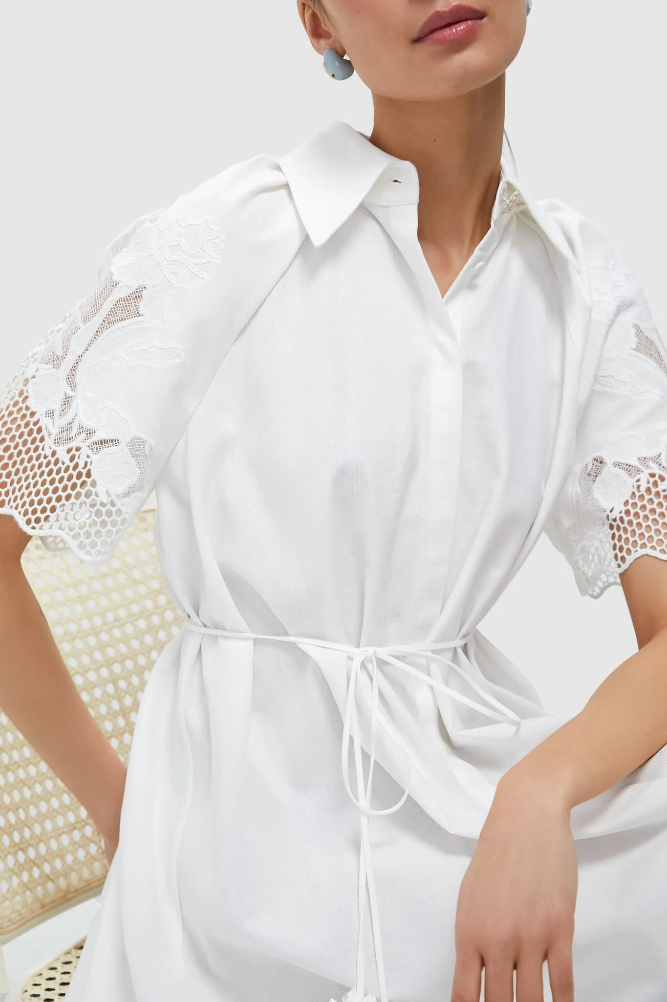 Off White Florentina Dress