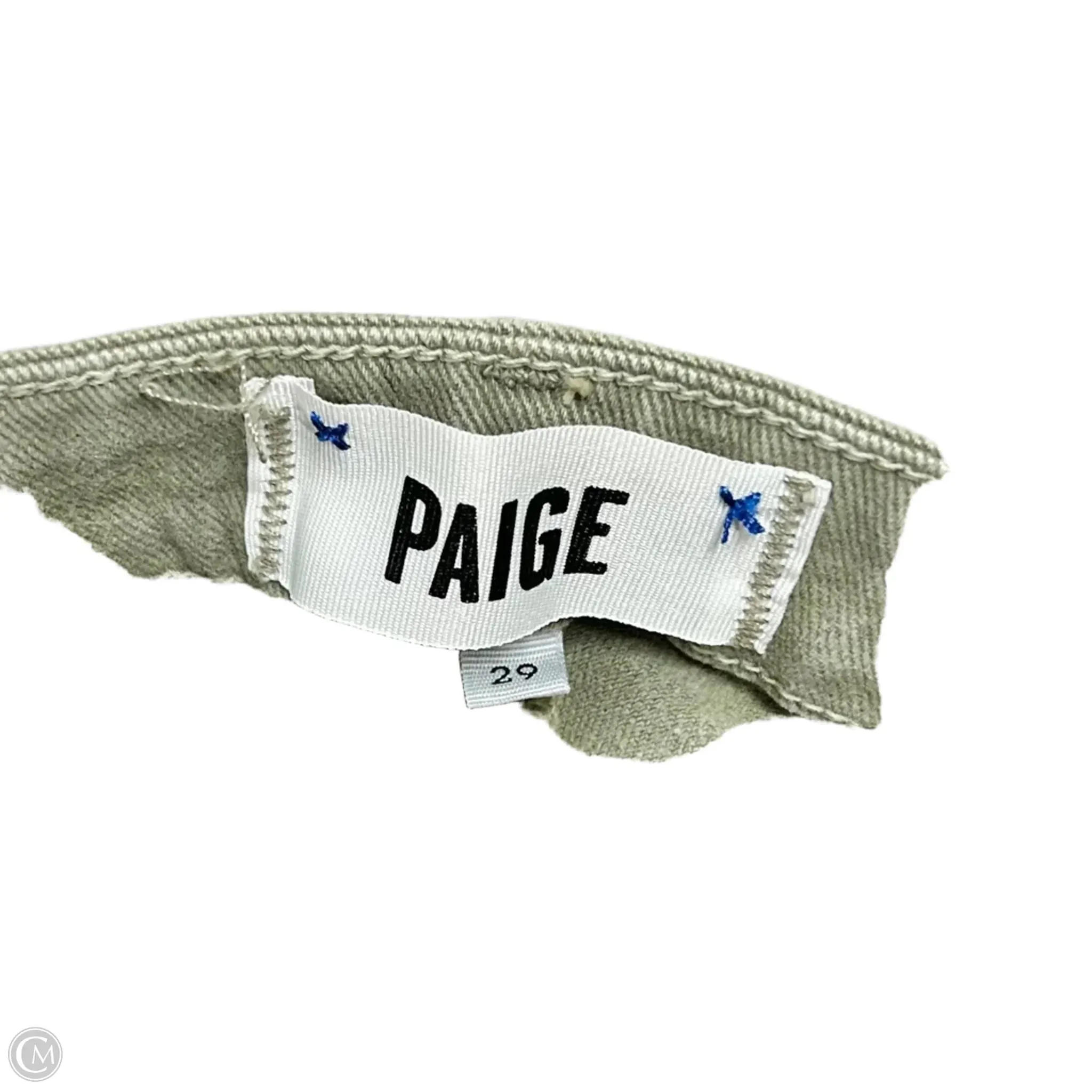 Pants Cargo & Utility By Paige In Green, Size: 8