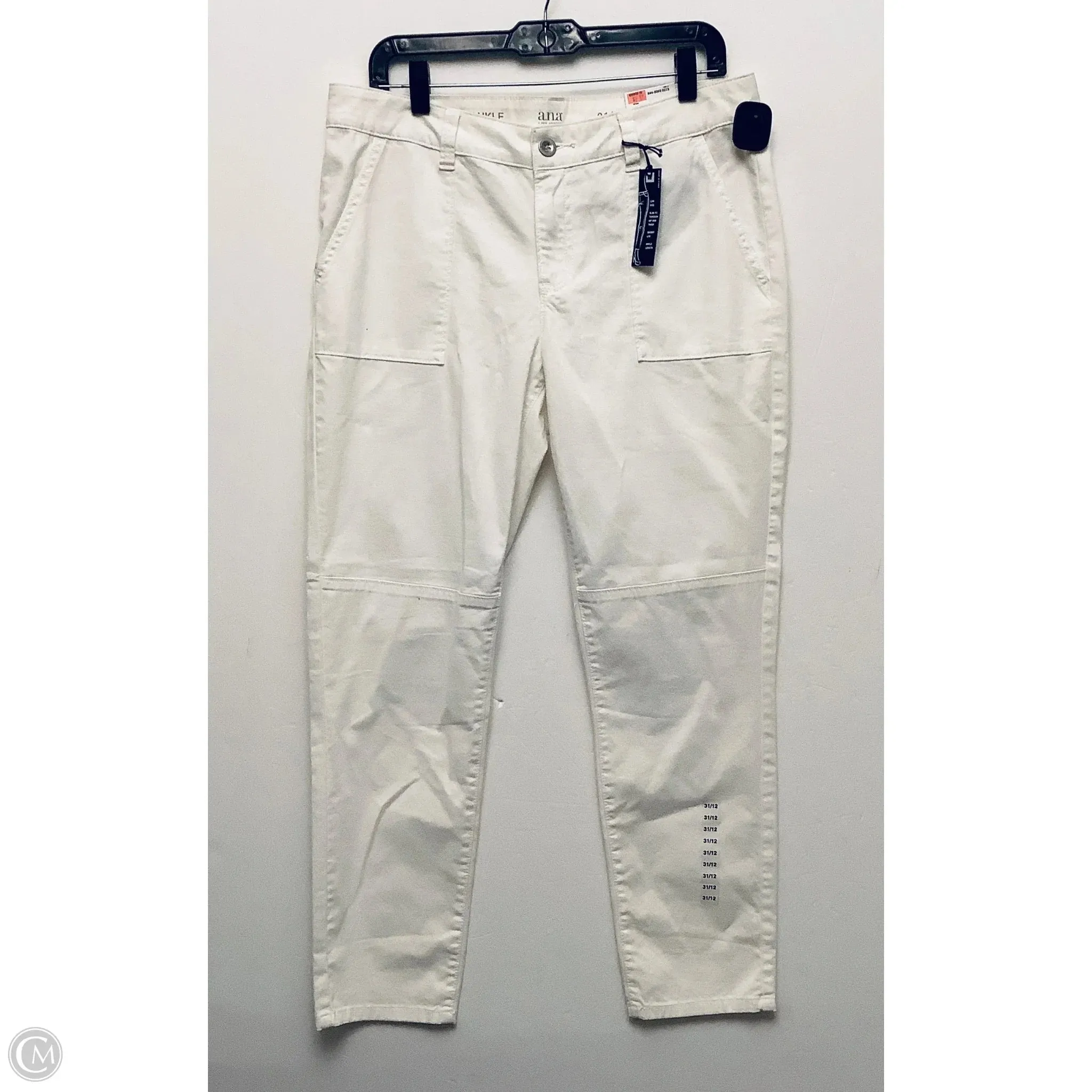Pants Chinos & Khakis By Ana In White, Size: 12
