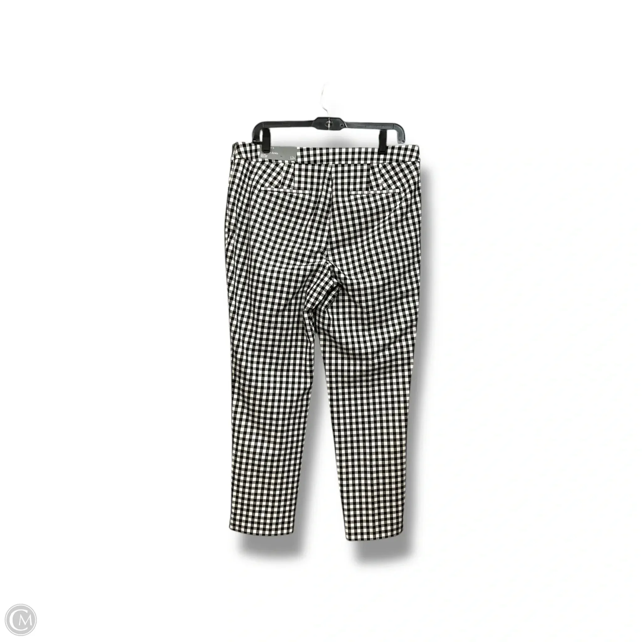 Pants Cropped By Talbots In Checkered Pattern, Size: 12p