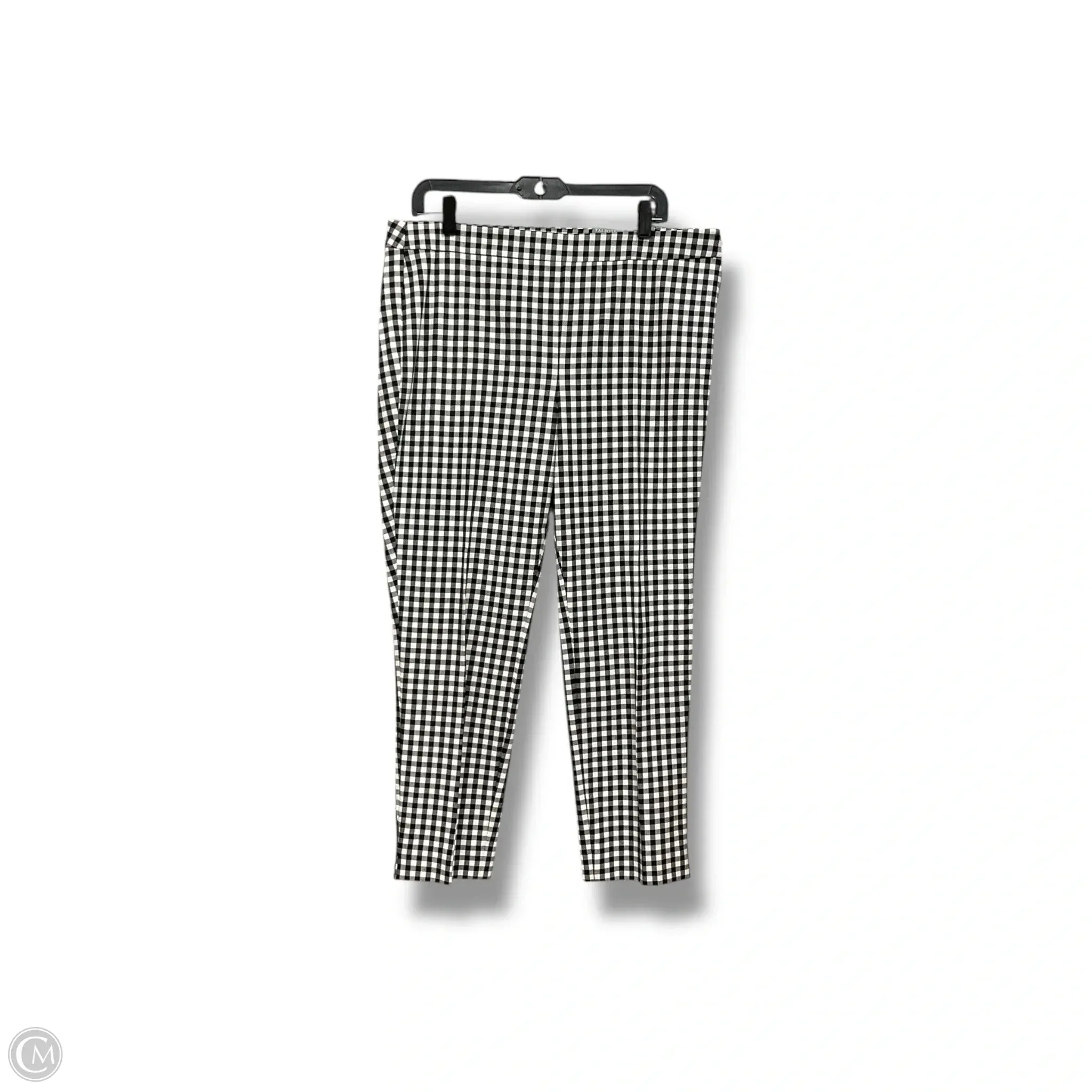Pants Cropped By Talbots In Checkered Pattern, Size: 12p