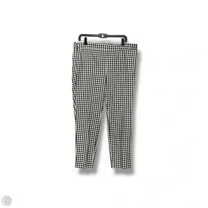Pants Cropped By Talbots In Checkered Pattern, Size: 12p