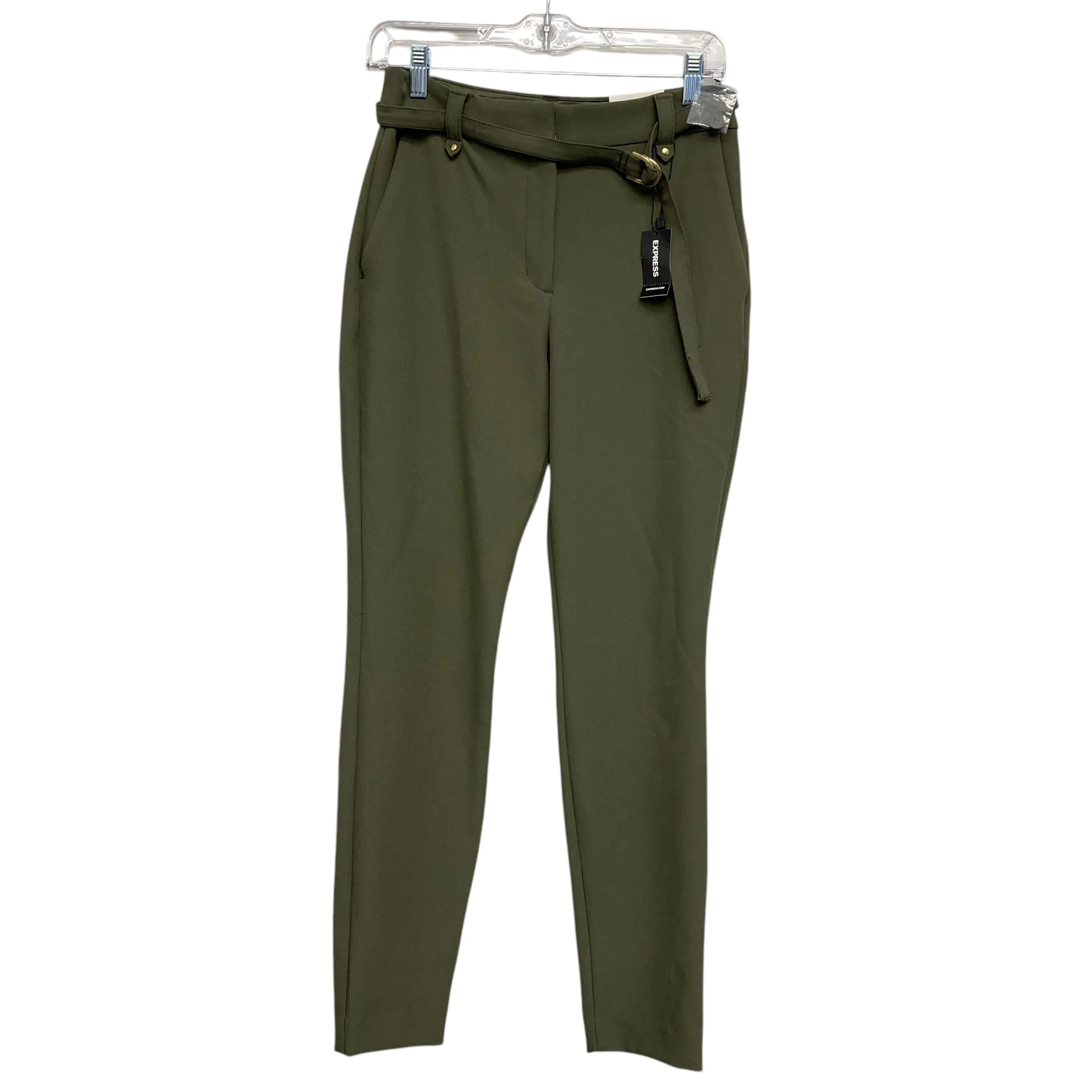 Pants Dress By Express In Green, Size:6
