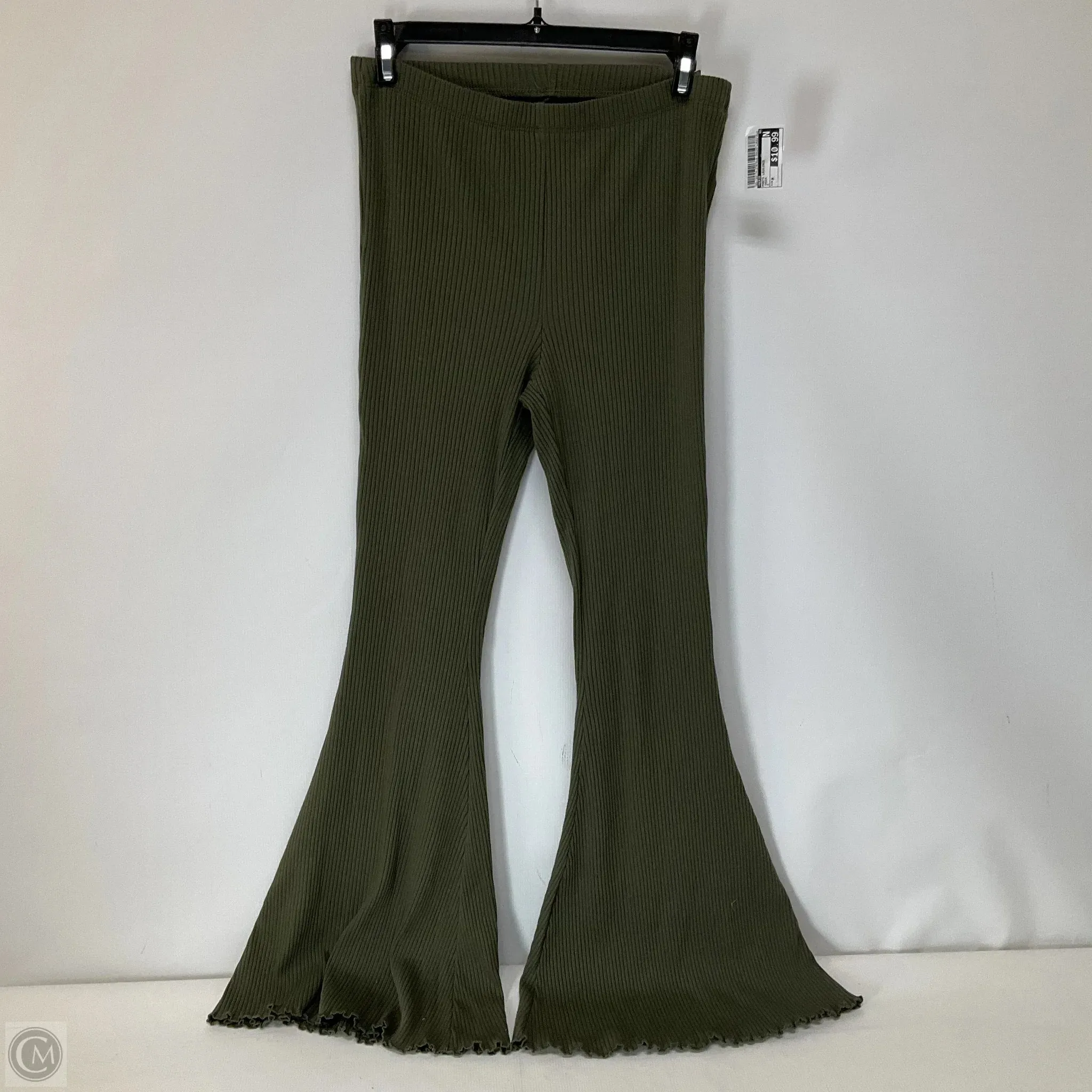 Pants Leggings By Aerie In Green, Size: M