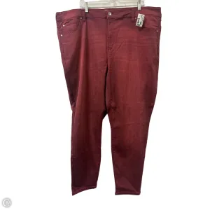 Pants Other By Clothes Mentor In Red, Size: 26