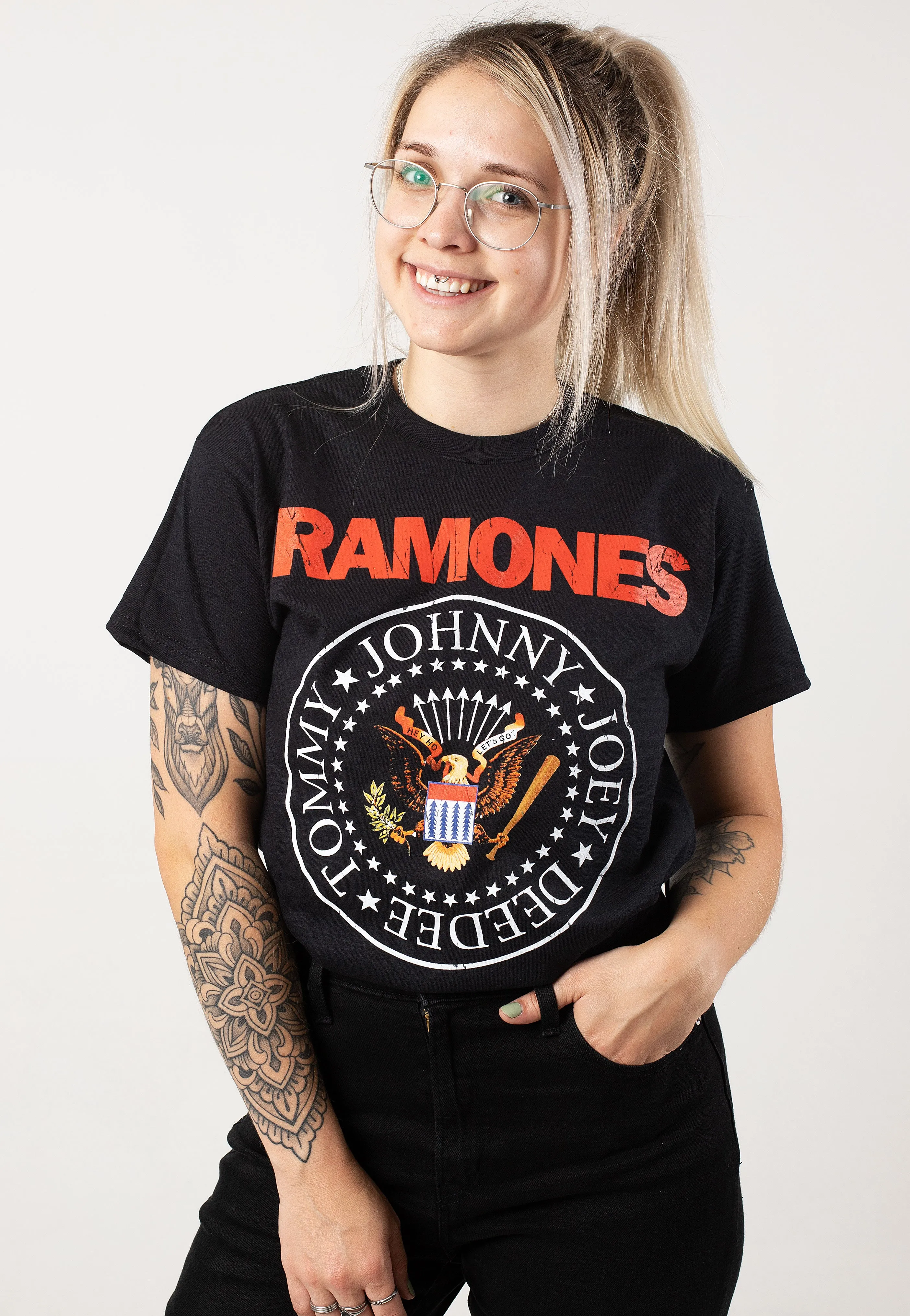 Ramones - Seal Red - T-Shirt