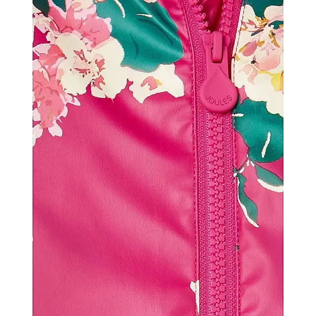 Regenjacke Raindance Flowers in pink | Joules