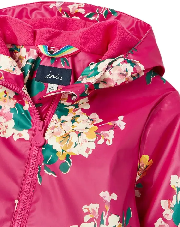 Regenjacke Raindance Flowers in pink | Joules