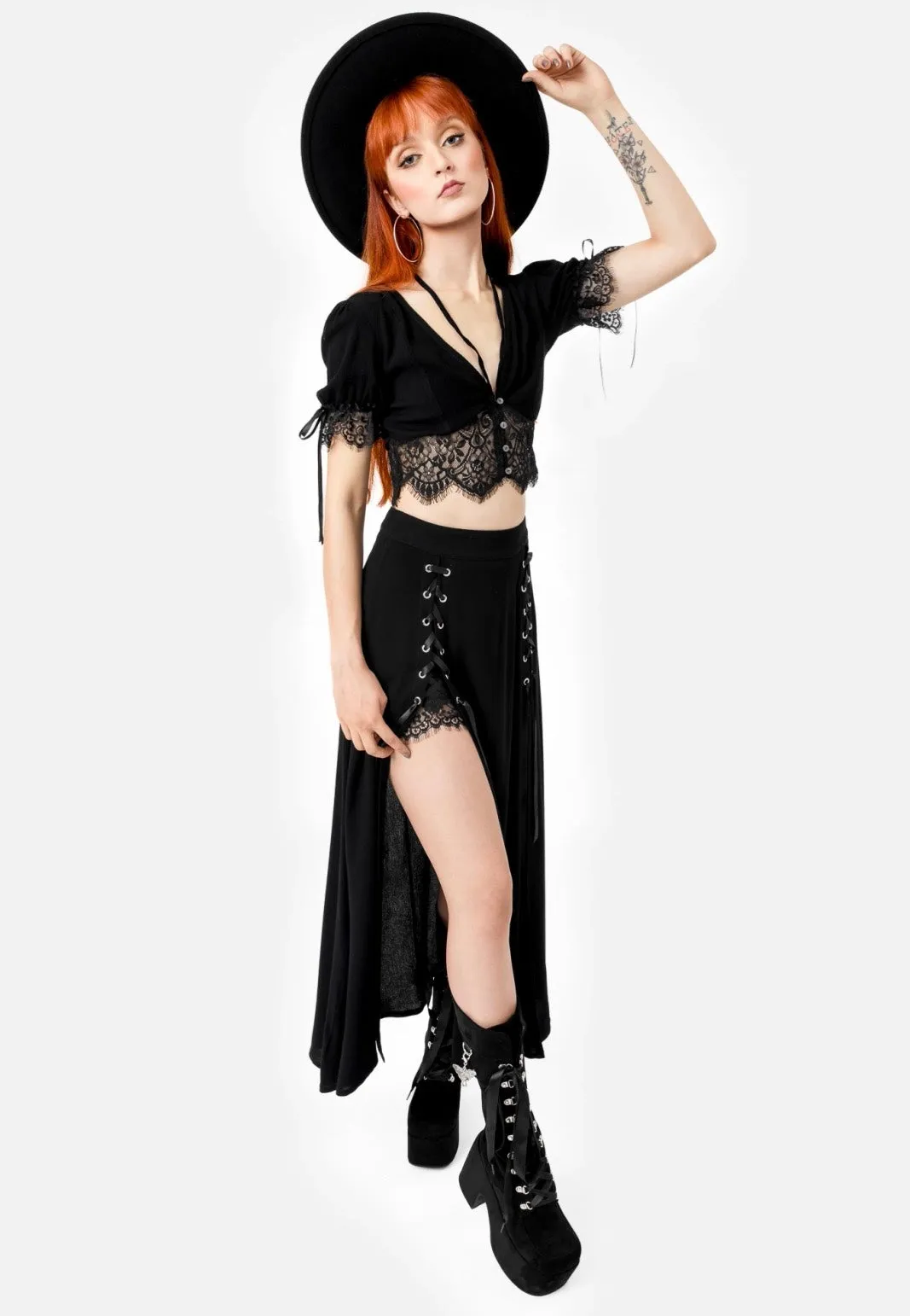 Restyle - Lichen Lace - Top