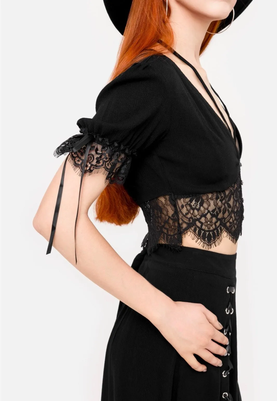 Restyle - Lichen Lace - Top