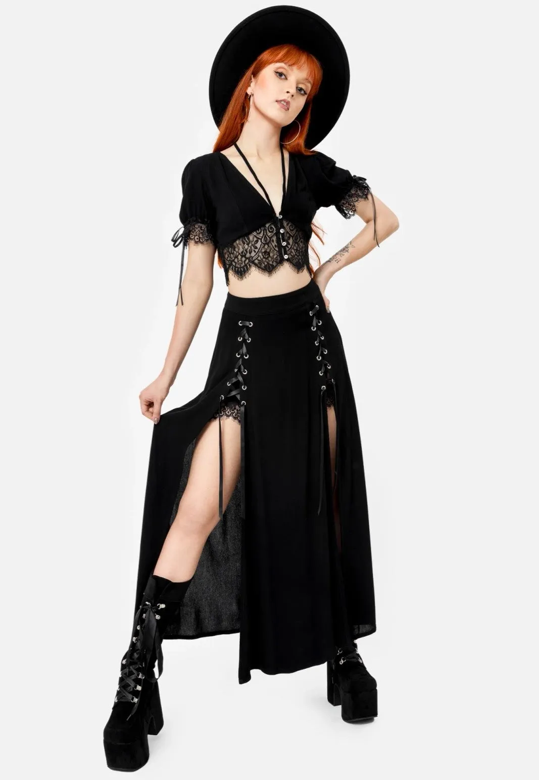 Restyle - Lichen Lace - Top