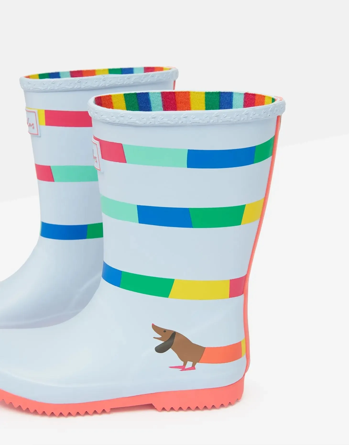 Roll Up Flexible Printed Rain Boots | Joules