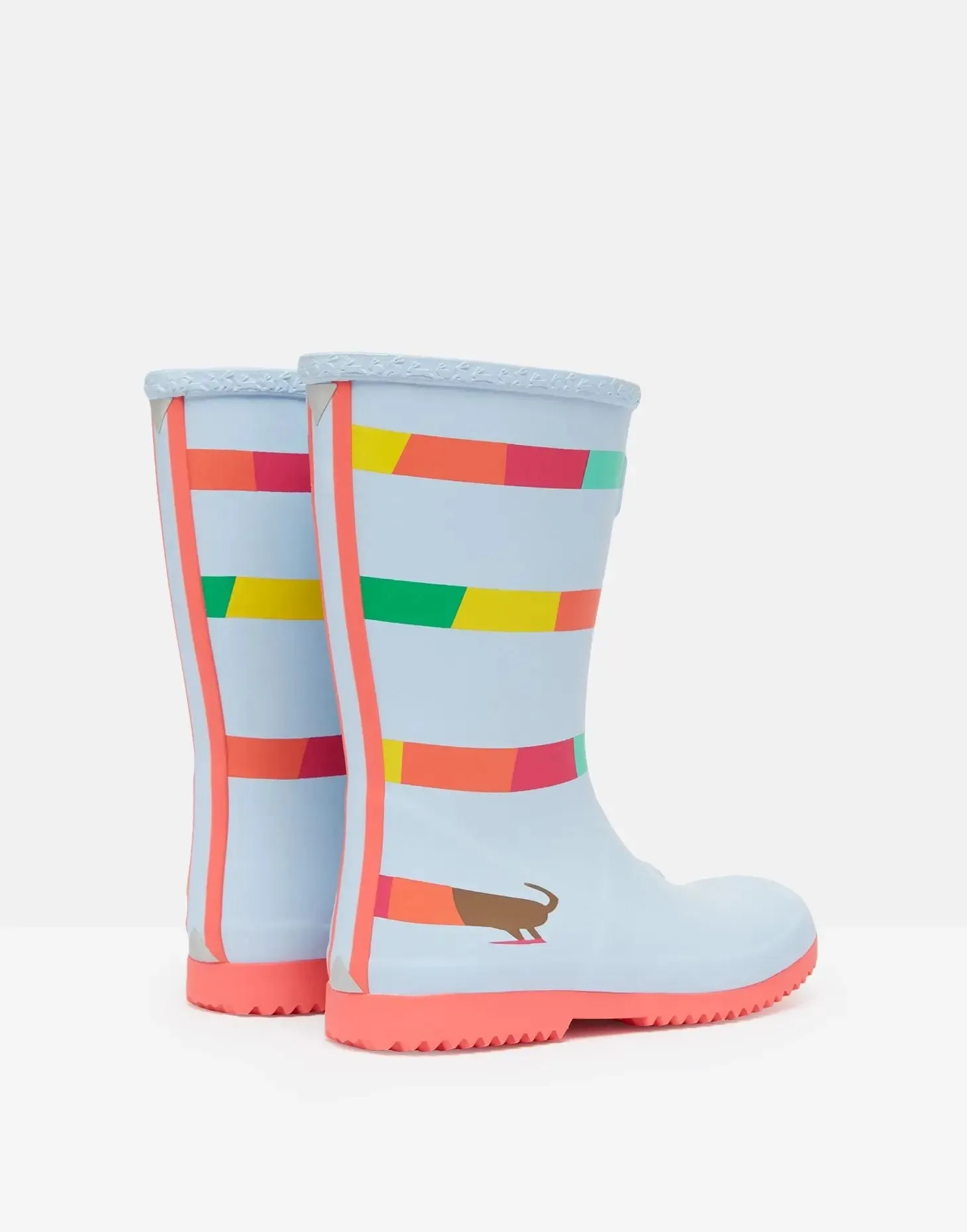 Roll Up Flexible Printed Rain Boots | Joules