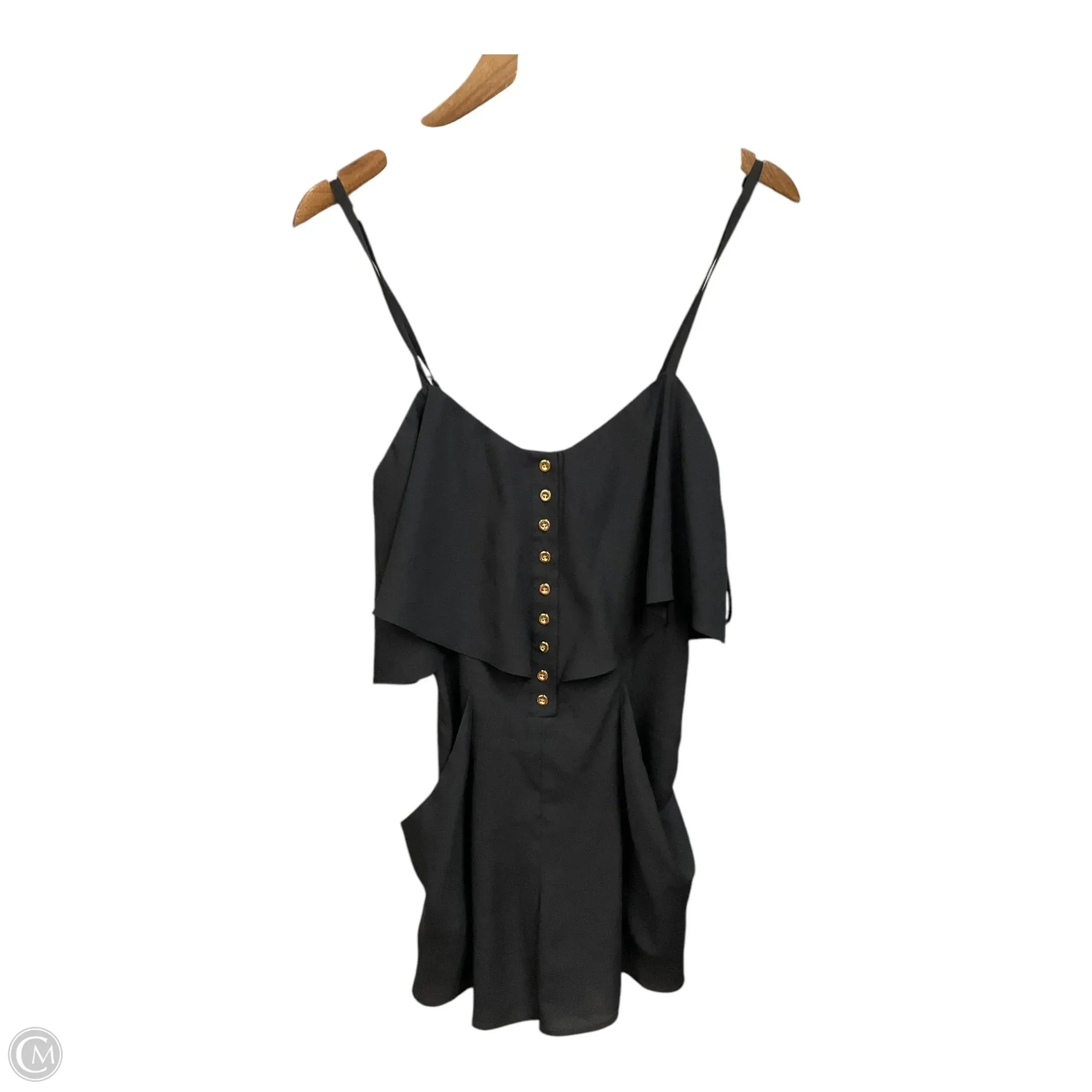 Romper By Bebe In Black, Size: Xs