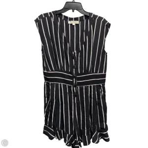 Romper By Loft In Black & White, Size: 10