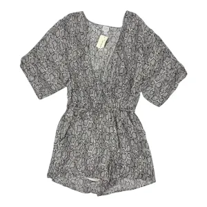Romper By Pg In Snakeskin Print, Size:L