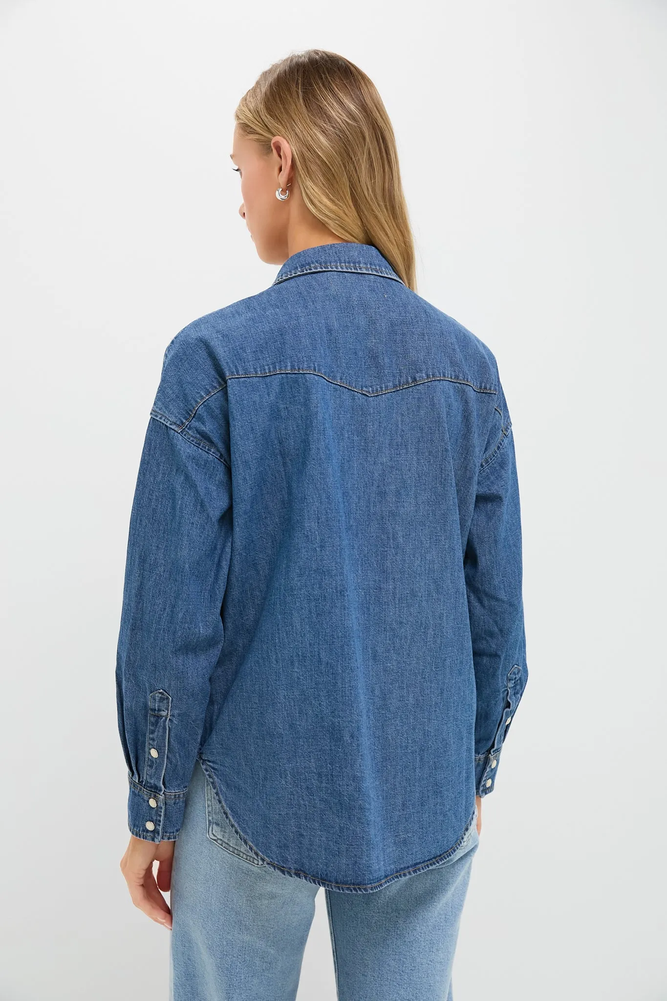 Santa Fe Wash Western Denim Shirt