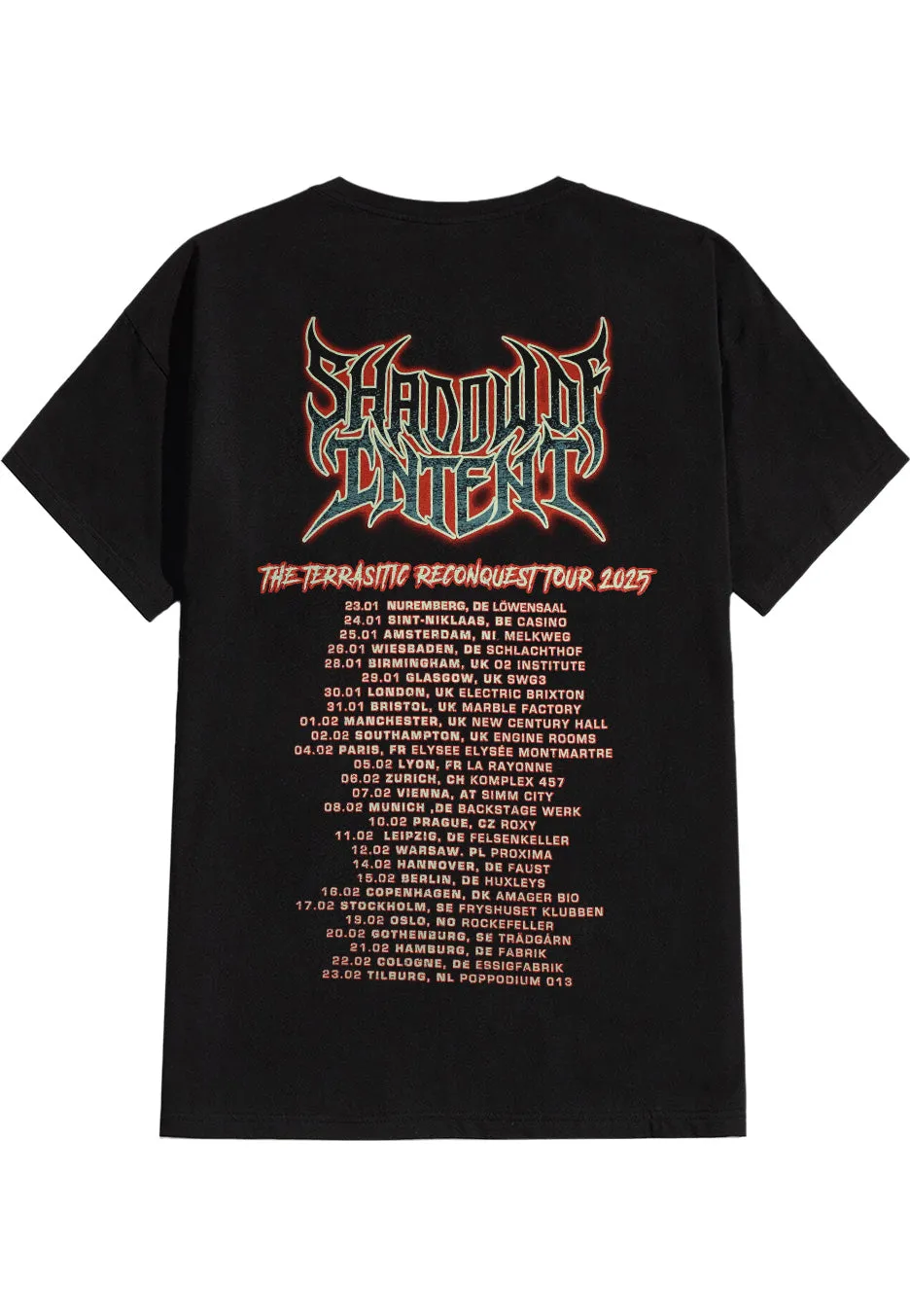 Shadow Of Intent - Tentacles Reaper Tour 2025 - T-Shirt