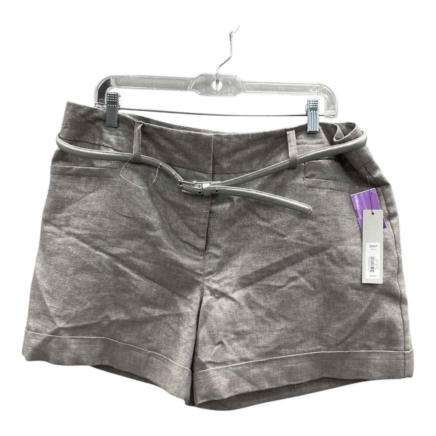 Shorts By Apt 9 In Silver, Size:14
