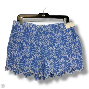 Shorts By Loft In Blue & White, Size: 8