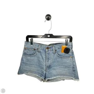 Shorts By Madewell In Blue Denim, Size: 0