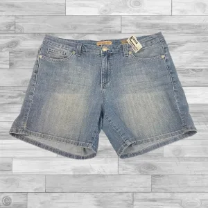 Shorts By Nine West In Blue Denim, Size: 14