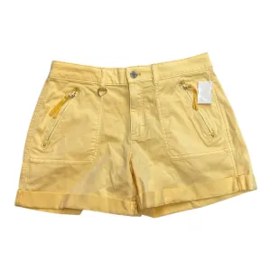 Shorts By White House Black Market In Yellow, Size:8