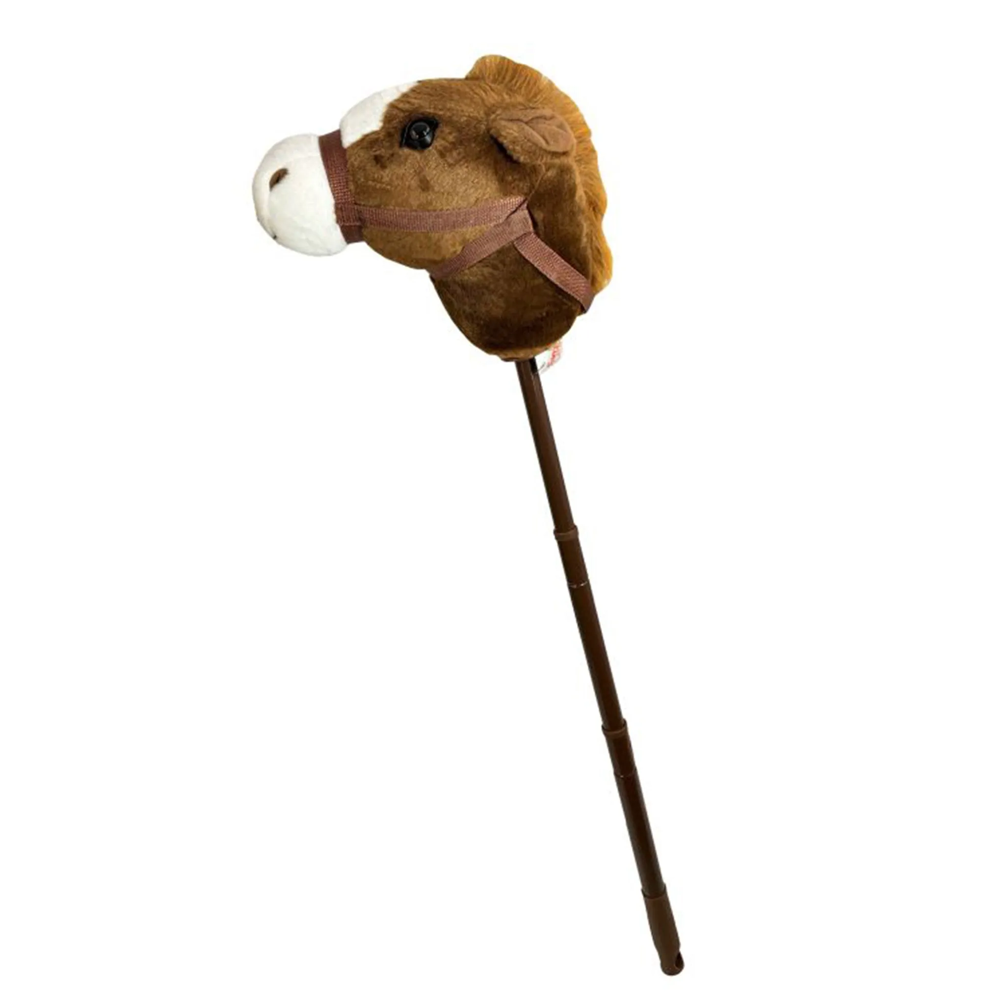Showman Plush Adjustable Stick Horse