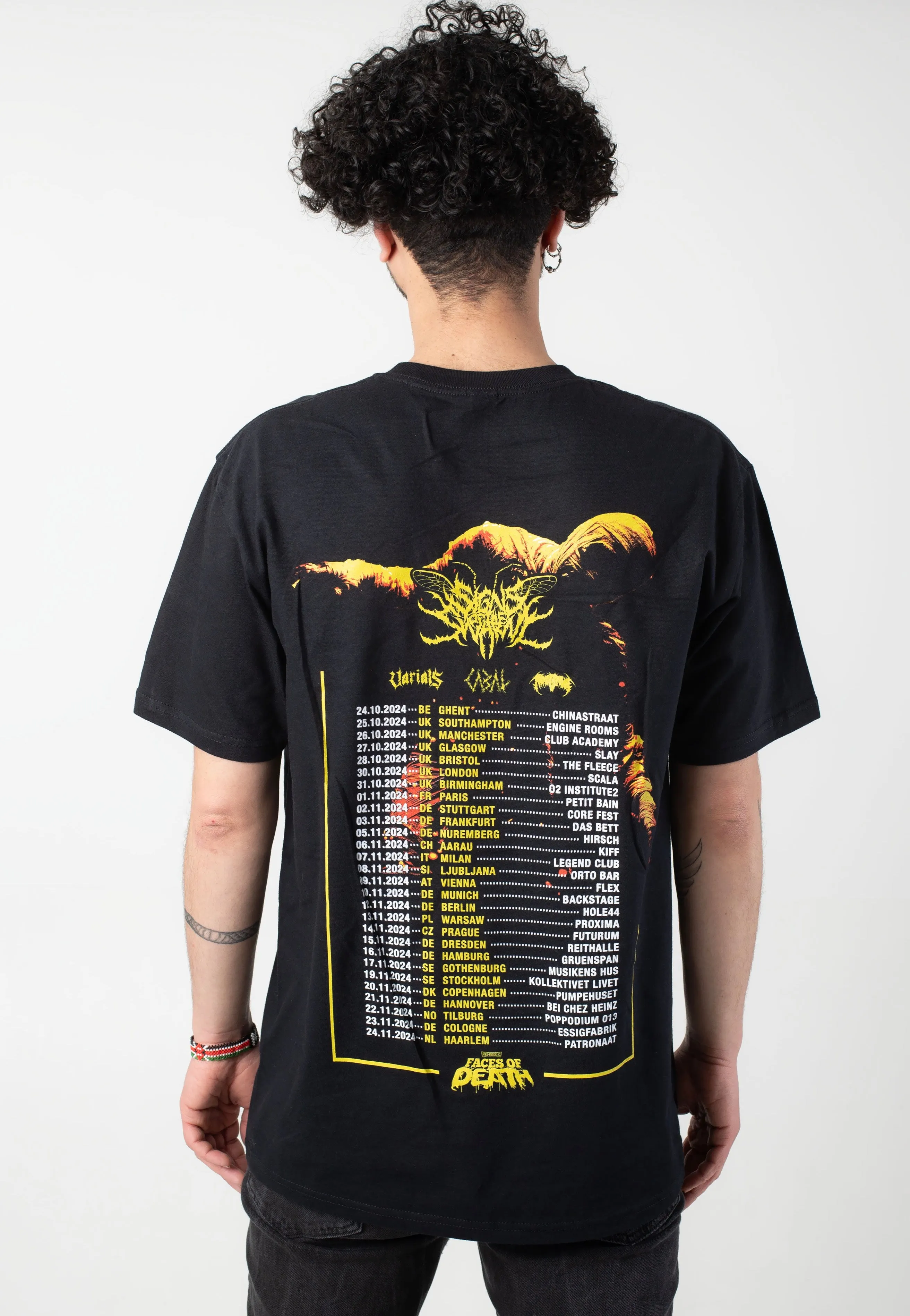 Signs Of The Swarm - Literal Faces of Death 2024 Tour - T-Shirt