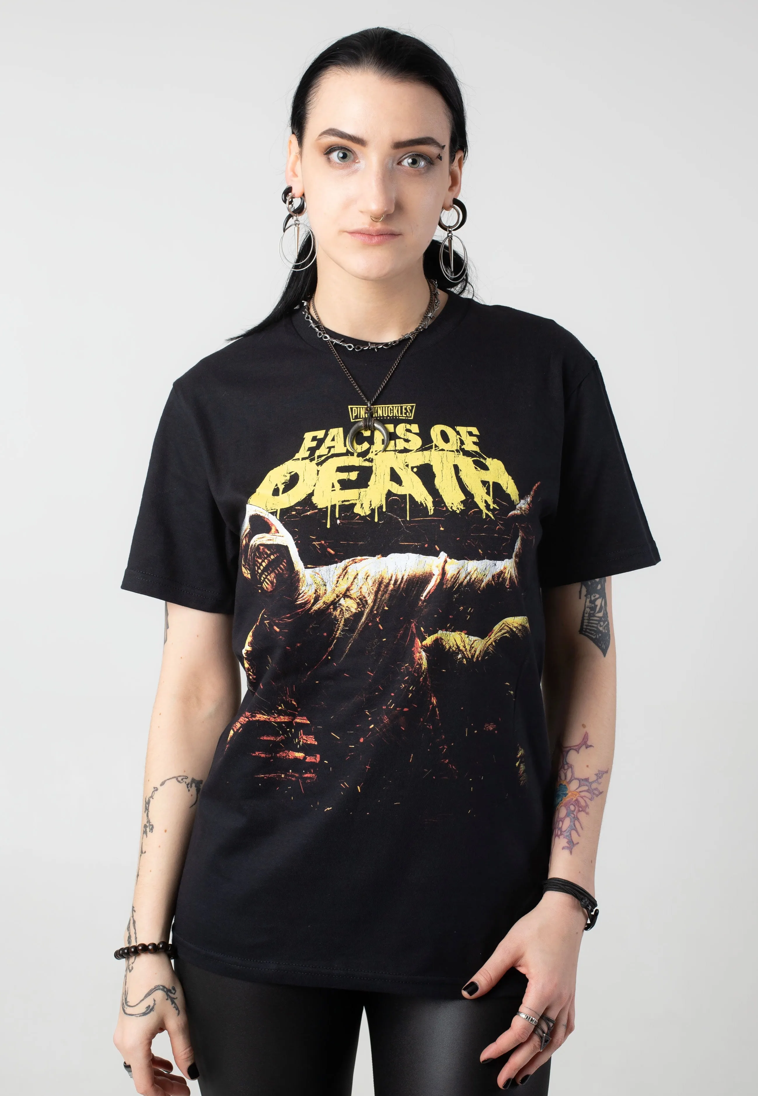 Signs Of The Swarm - Literal Faces of Death 2024 Tour - T-Shirt