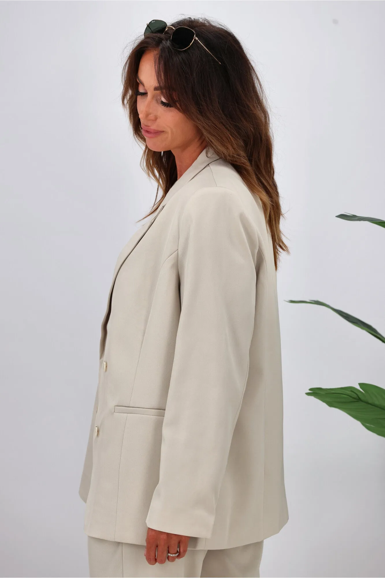 Silent Theory Owen Blazer Pearl