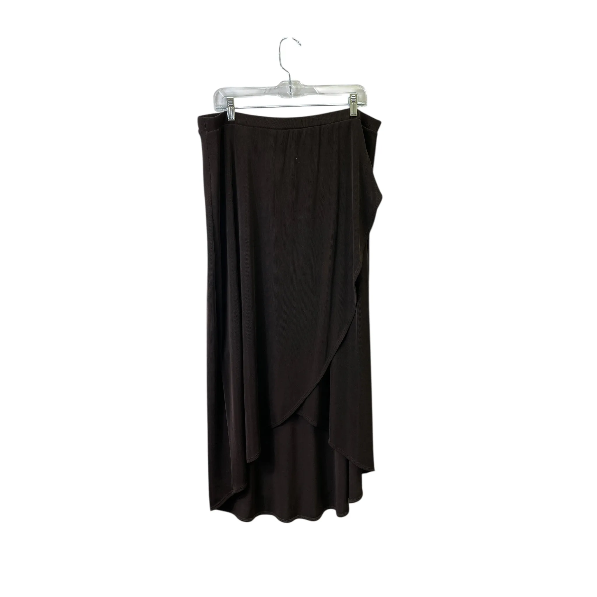 Skirt Maxi By Chicos In Brown, Size:Xl