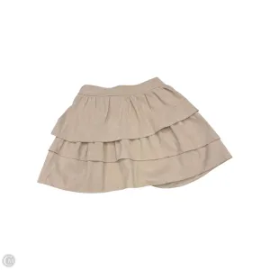 Skirt Mini & Short By Clothes Mentor In Tan, Size: 2