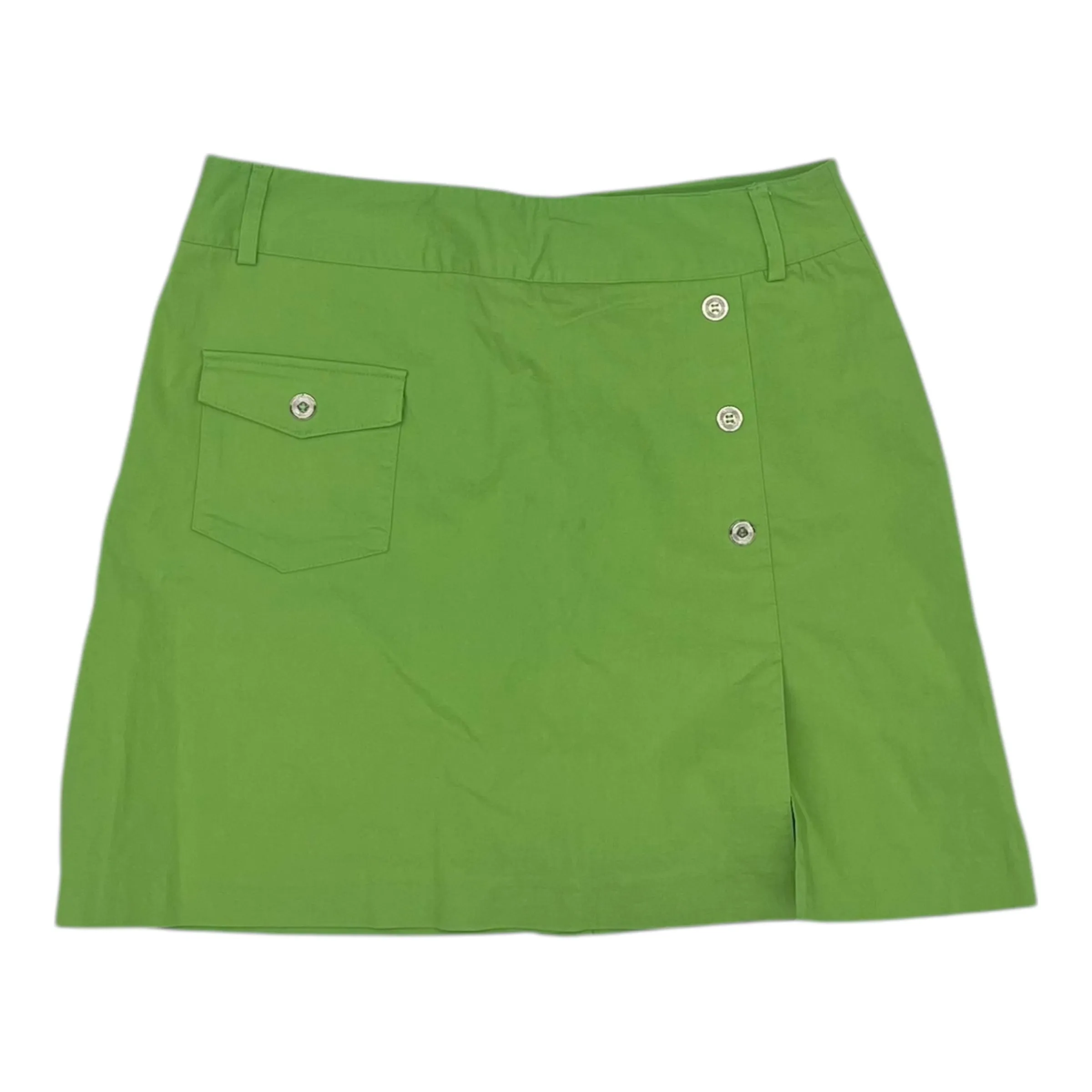 Skort By Clothes Mentor In Green, Size:4