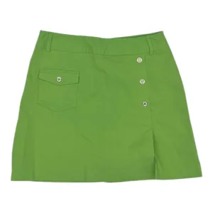 Skort By Clothes Mentor In Green, Size:4