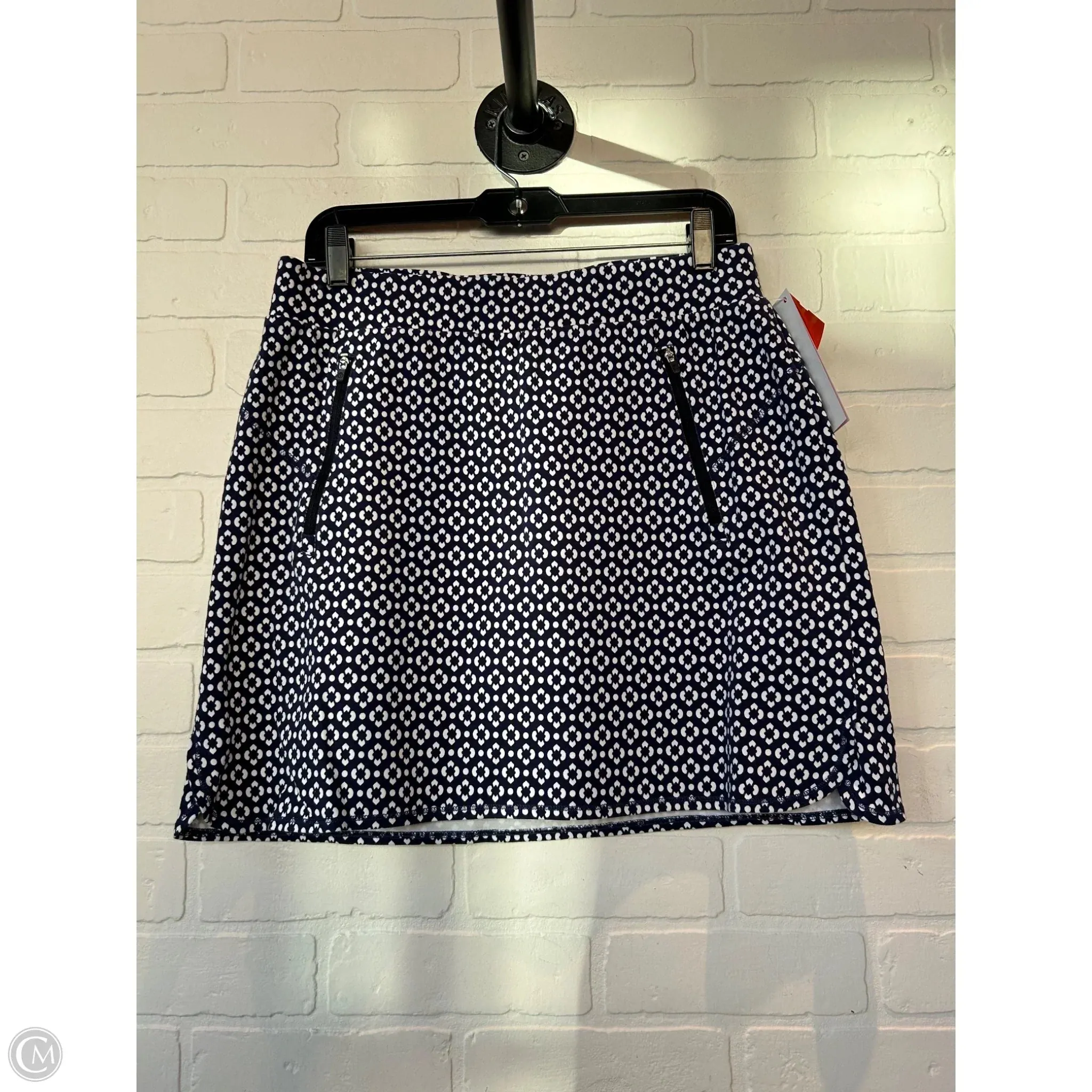 Skort By Talbots In Blue & White, Size: 10p
