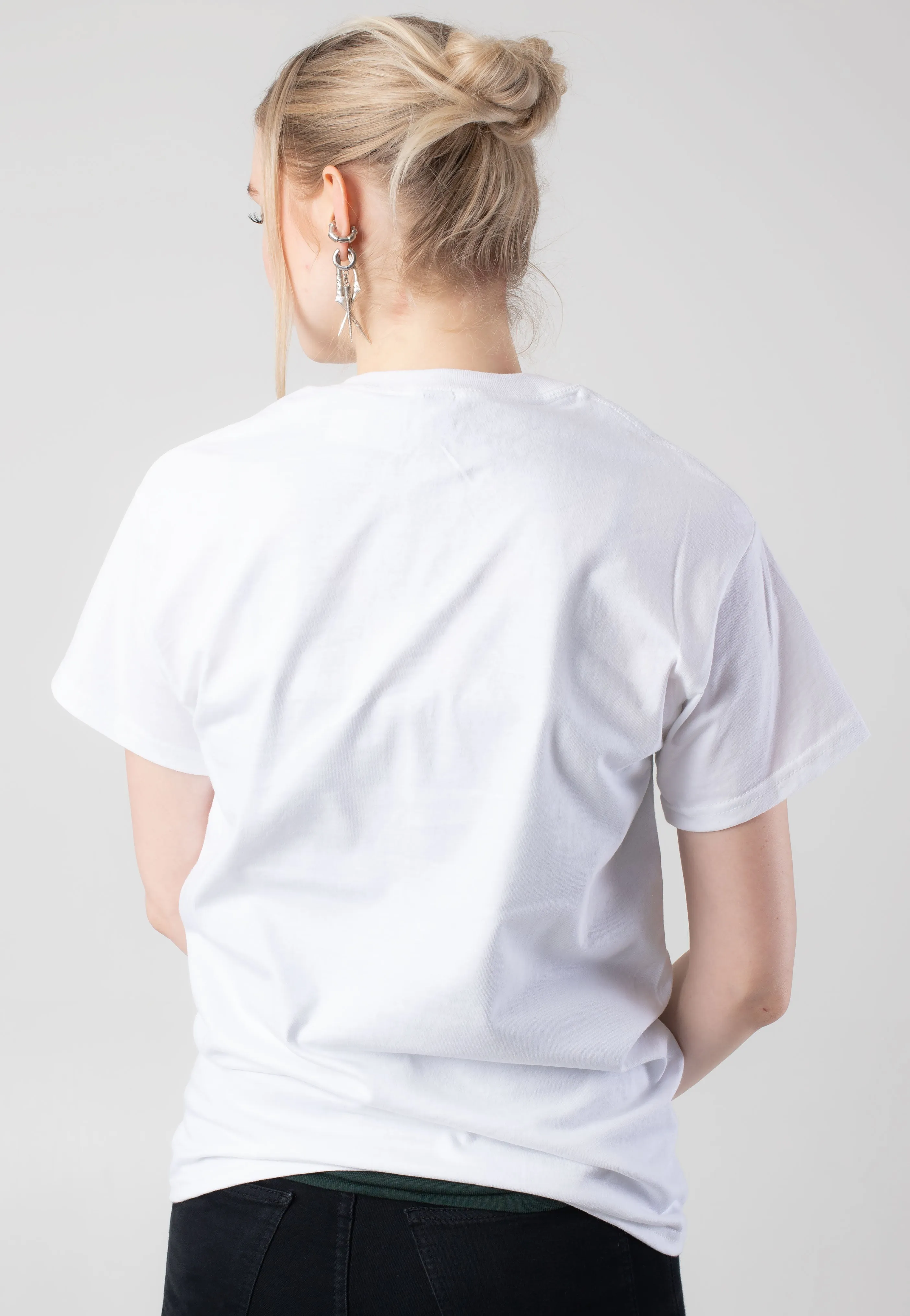 Sleep Token - Small Logo Embroidered White - T-Shirt