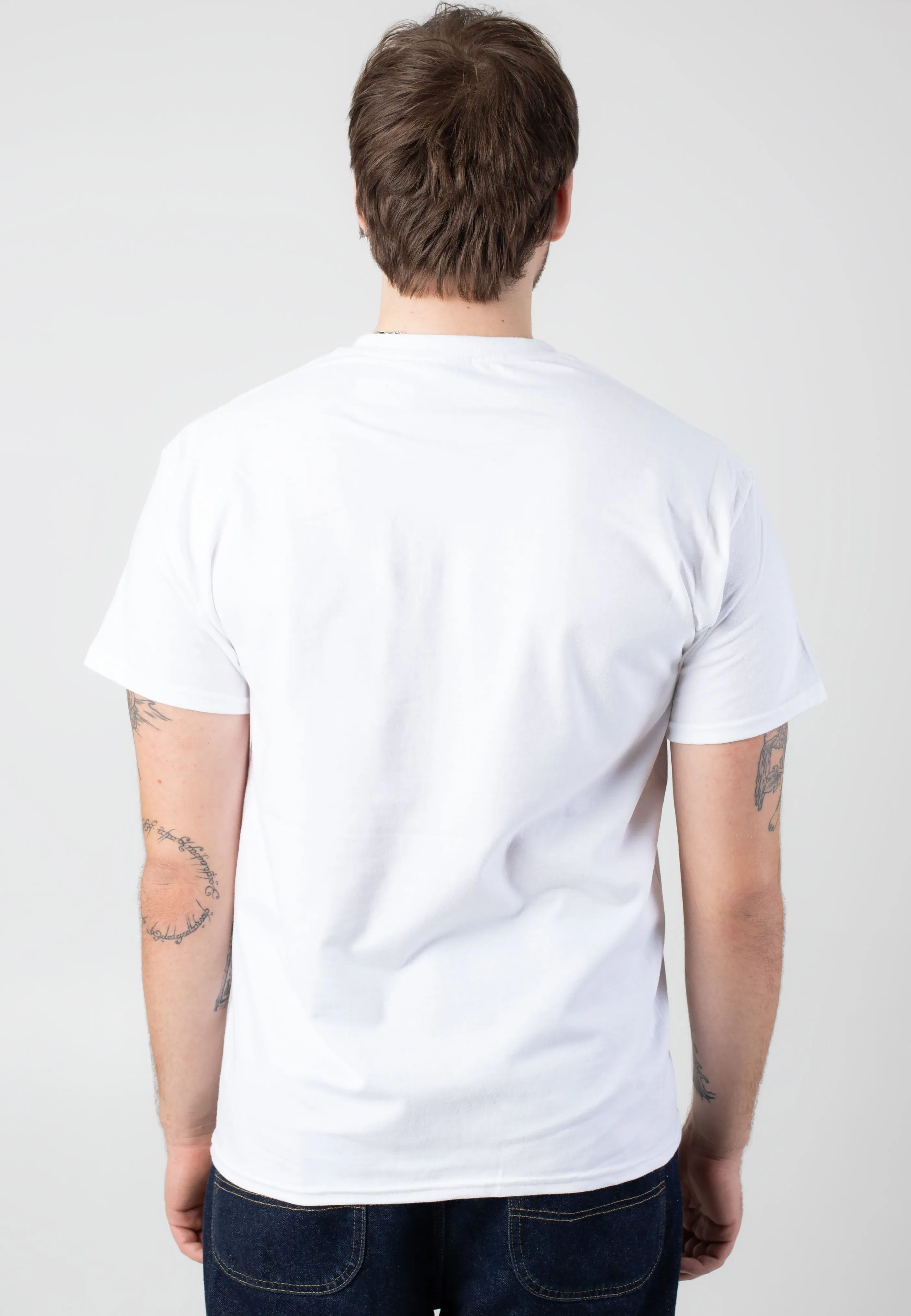 Sleep Token - Small Logo Embroidered White - T-Shirt