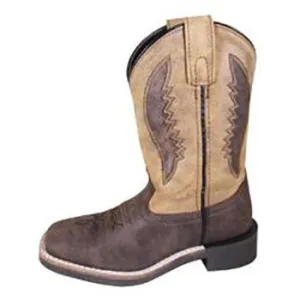 Smoky Mountain Kid's Brown and Tan Ranger Boots