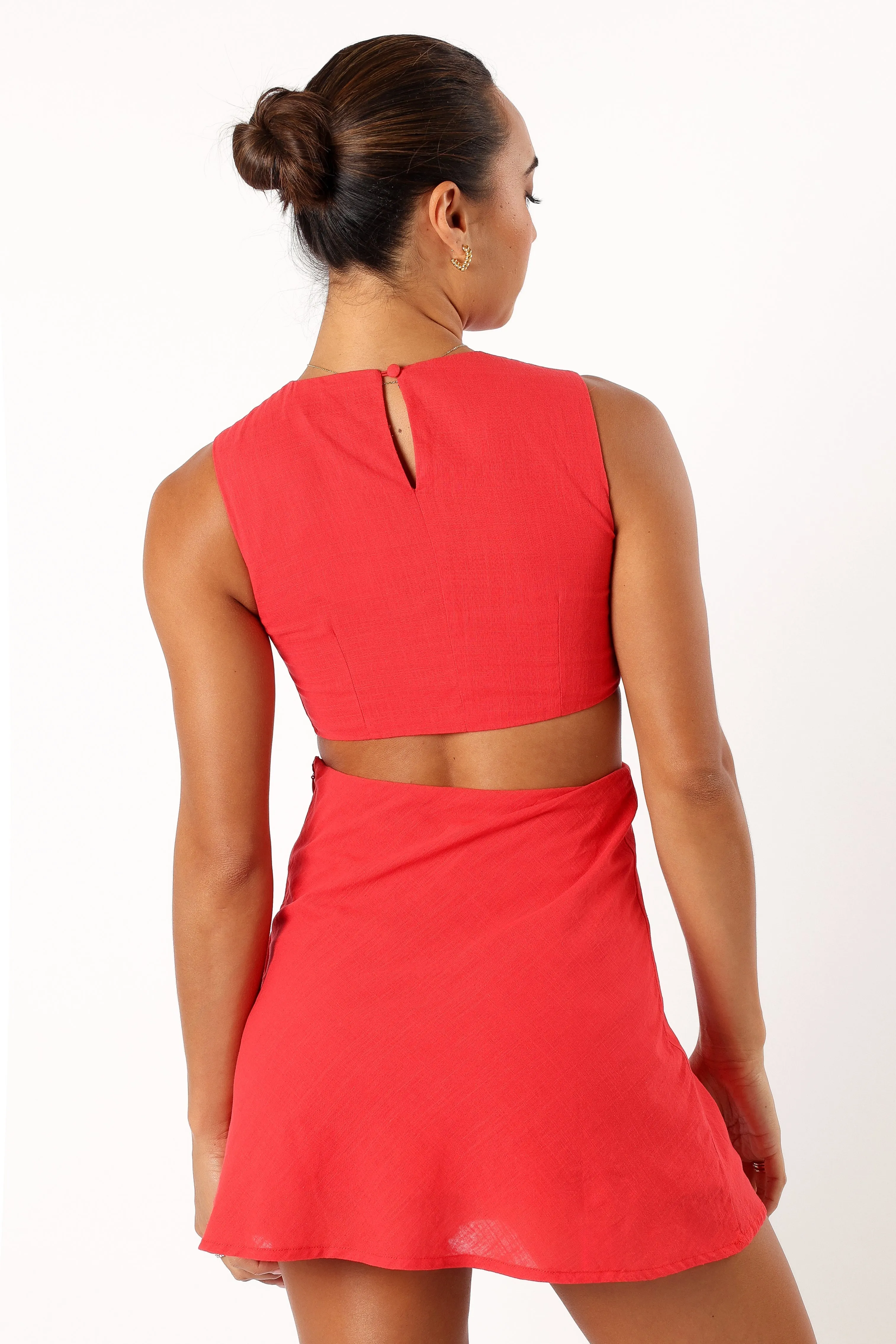 Sola Mini Dress - Red